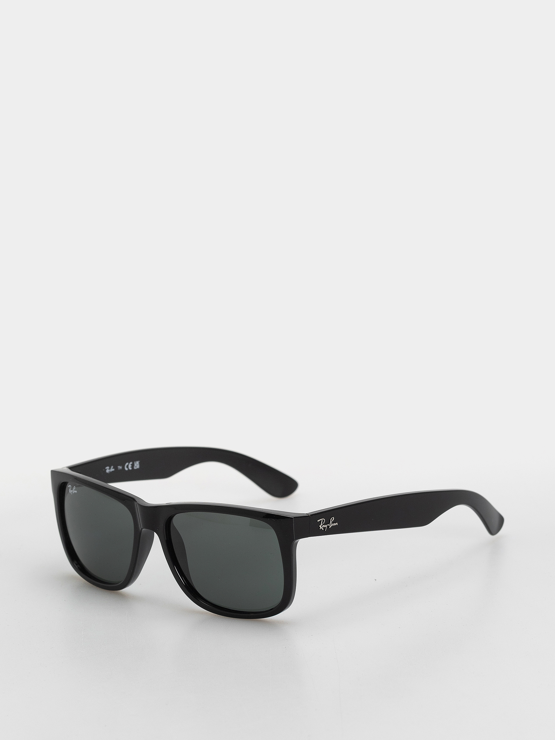 Napszemüvegek Ray-Ban Justin Classic (polerowany czarny/ciemnozielony)