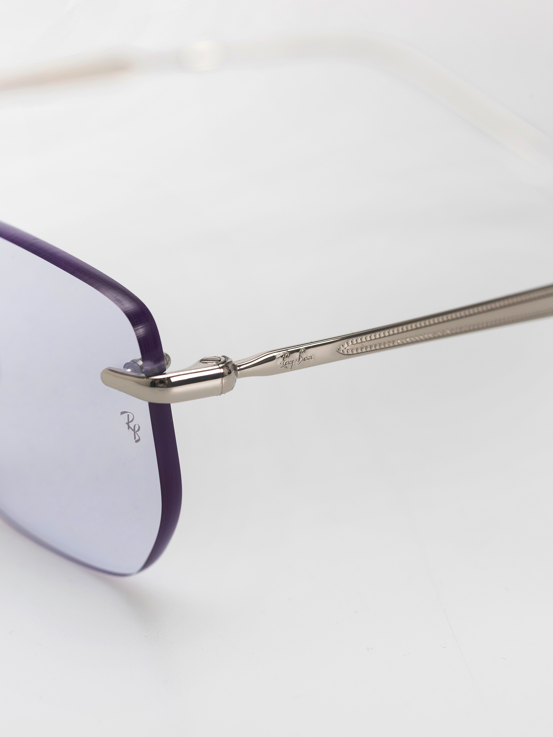 Napszemüvegek Ray-Ban Rb3768 Transitions Color Touch (polerowany srebrny/ametyst transitions)