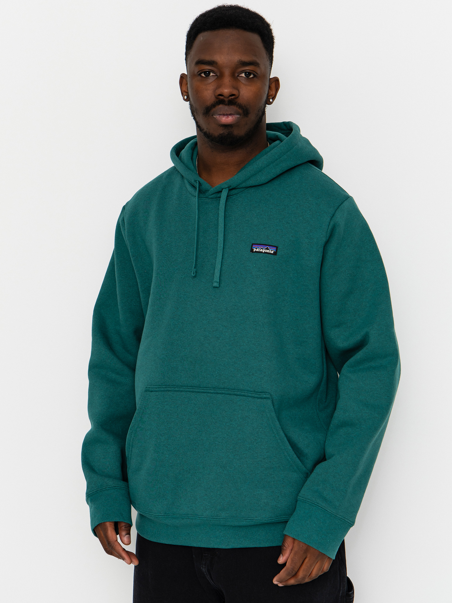 Patagonia P 6 Label Uprisal HD Kapucnis pulóver (gem green)