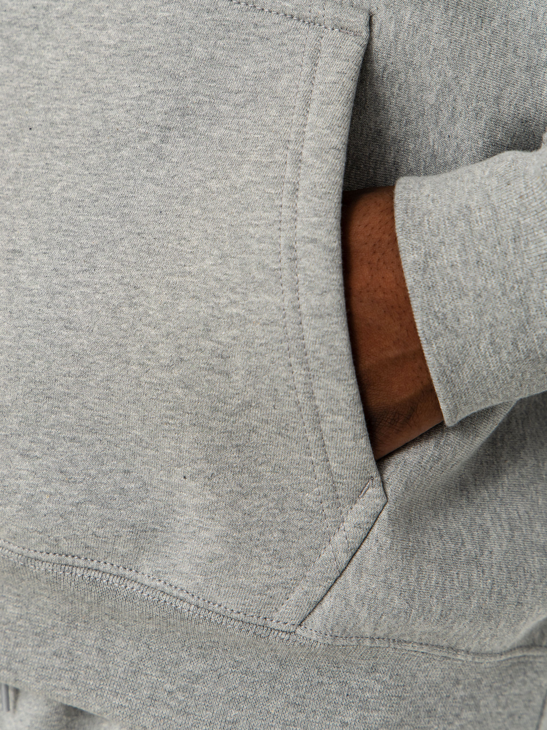 Nike SB Solo Swoosh HD Kapucnis pulóver (dk grey heather/lt smoke grey/white)