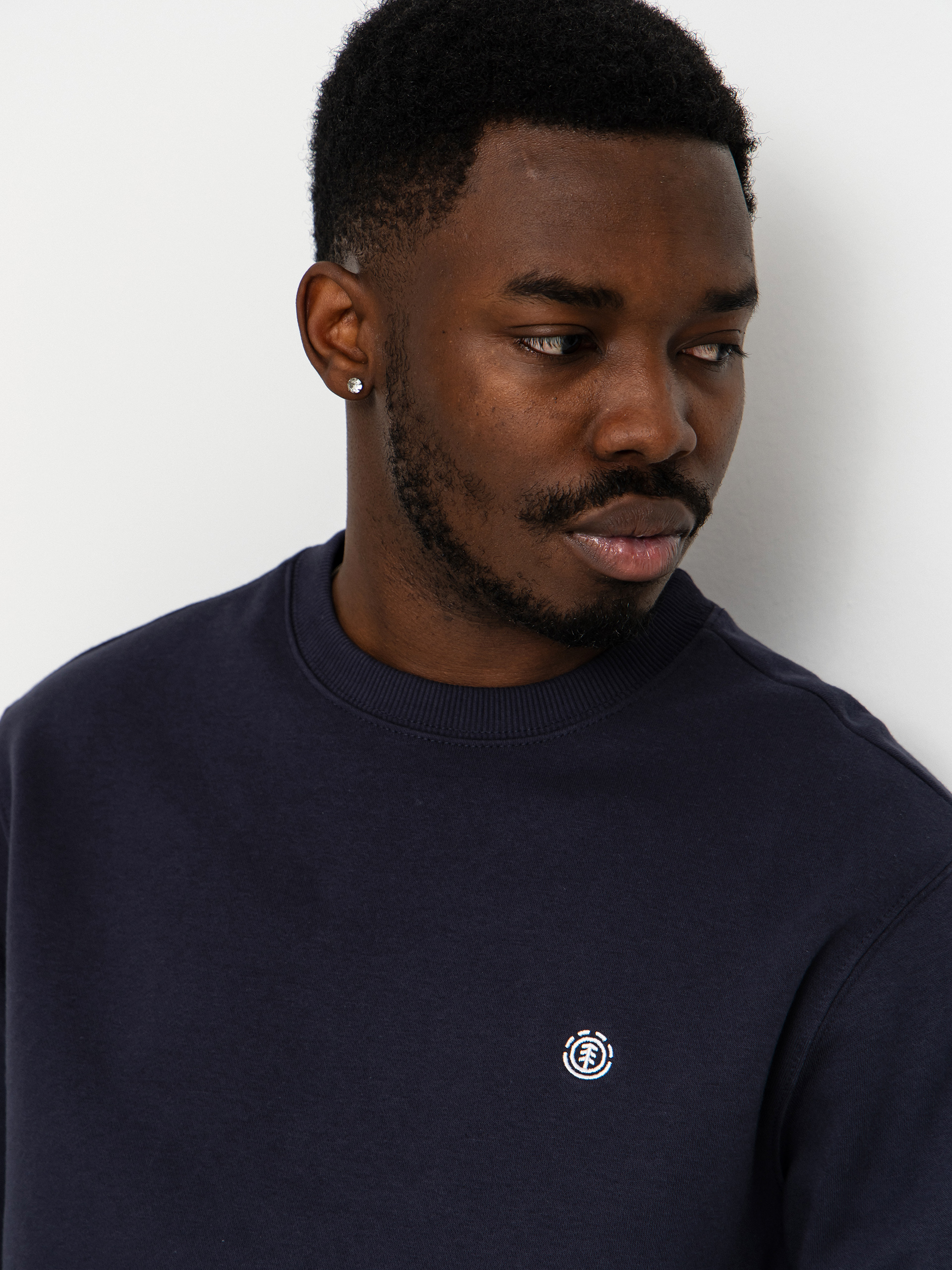 Element Icon Embroidery Pulóver (eclipse navy)