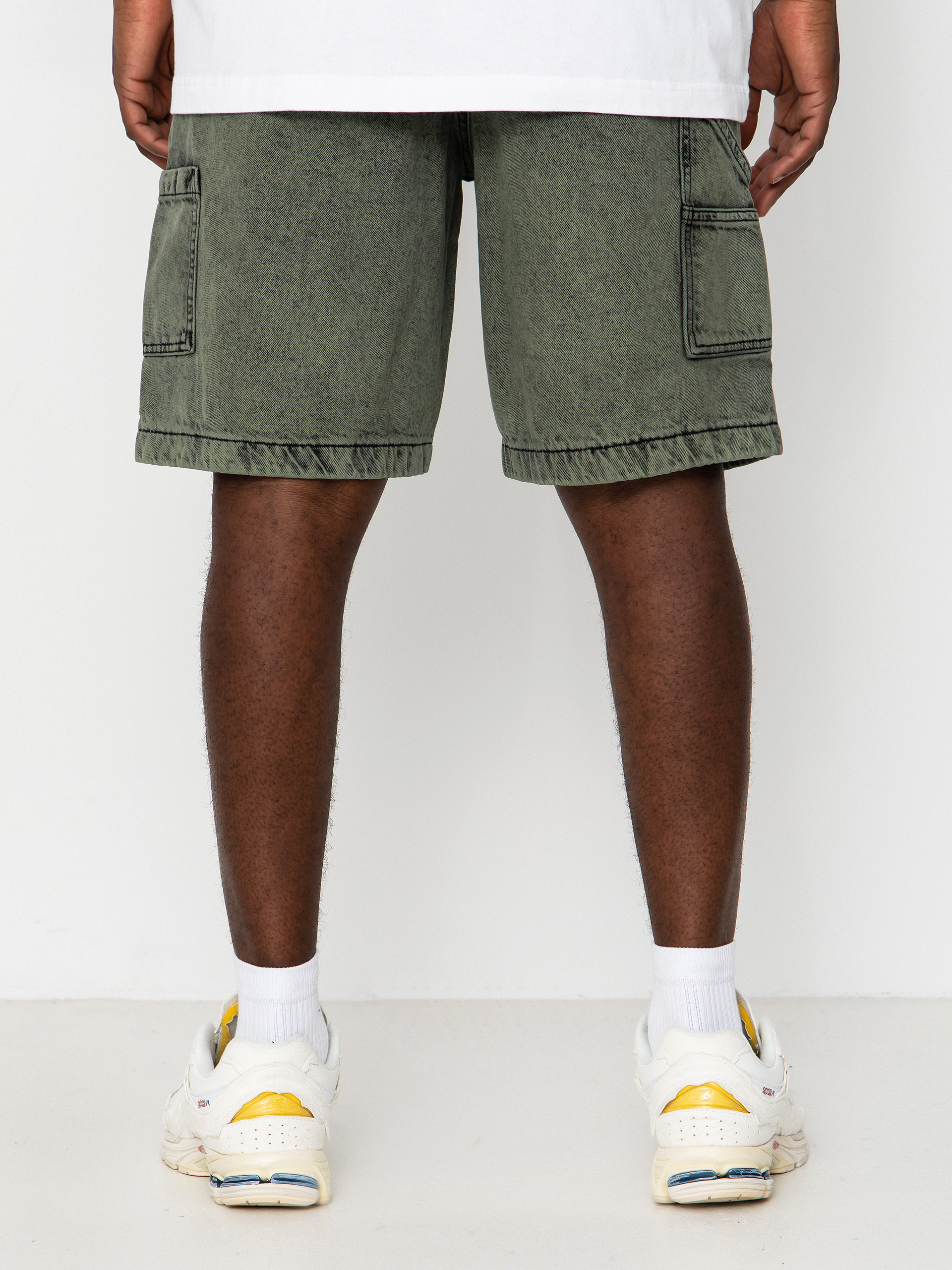Billabong Bad Dog Workwear Denim Rövidnadrág (moss green)
