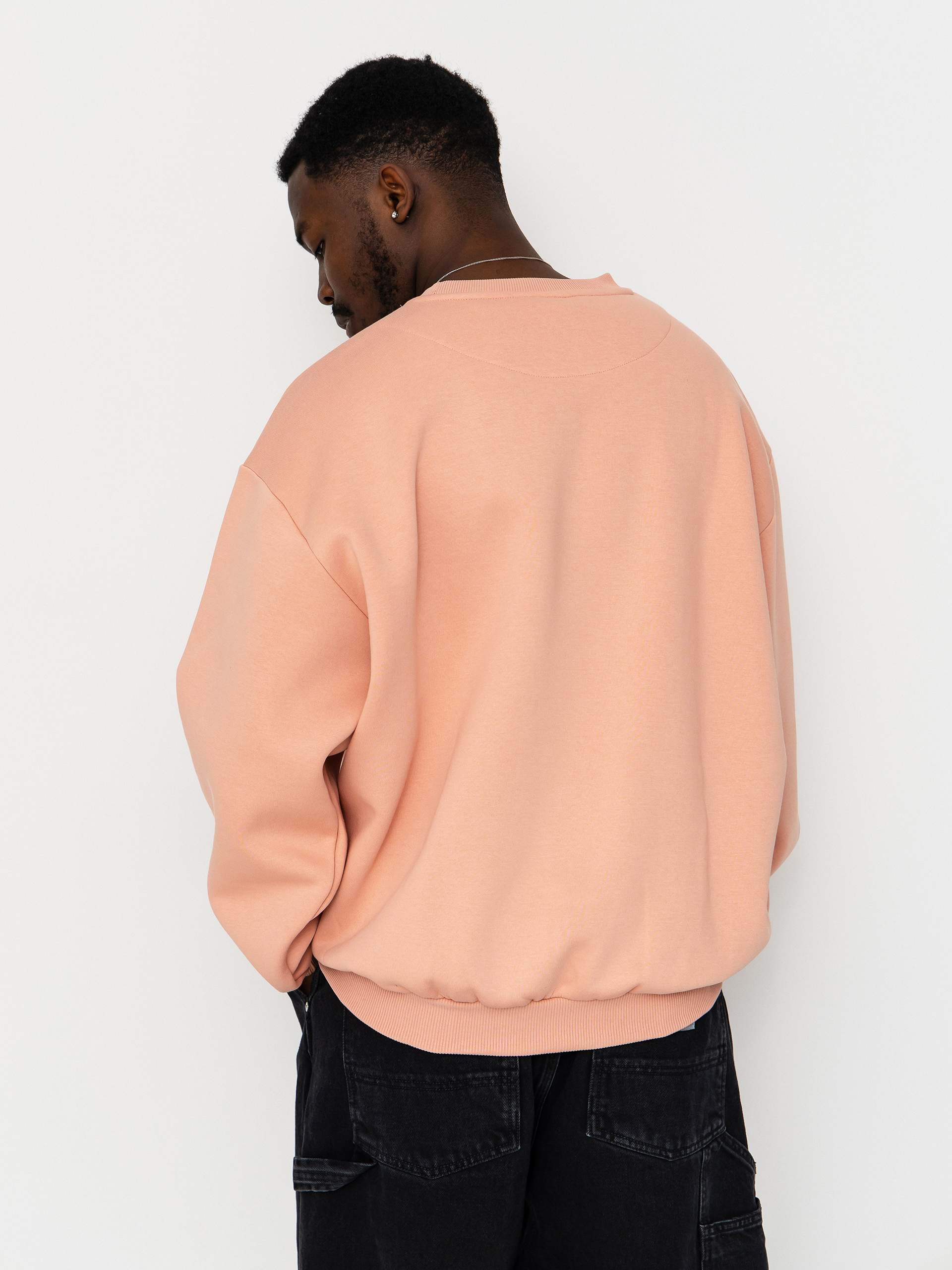 Karl Kani Small Signature Essential Pulóver (pink)