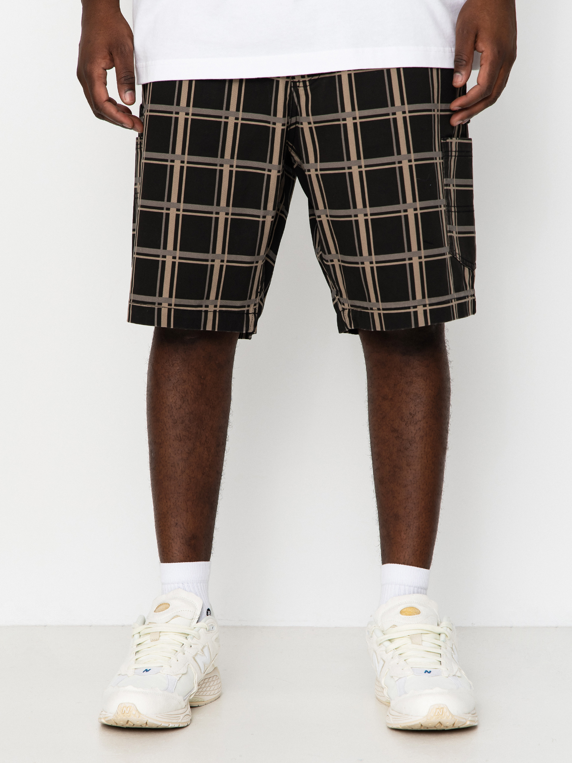 Santa Cruz Carpenter Big Rövidnadrág (black check)