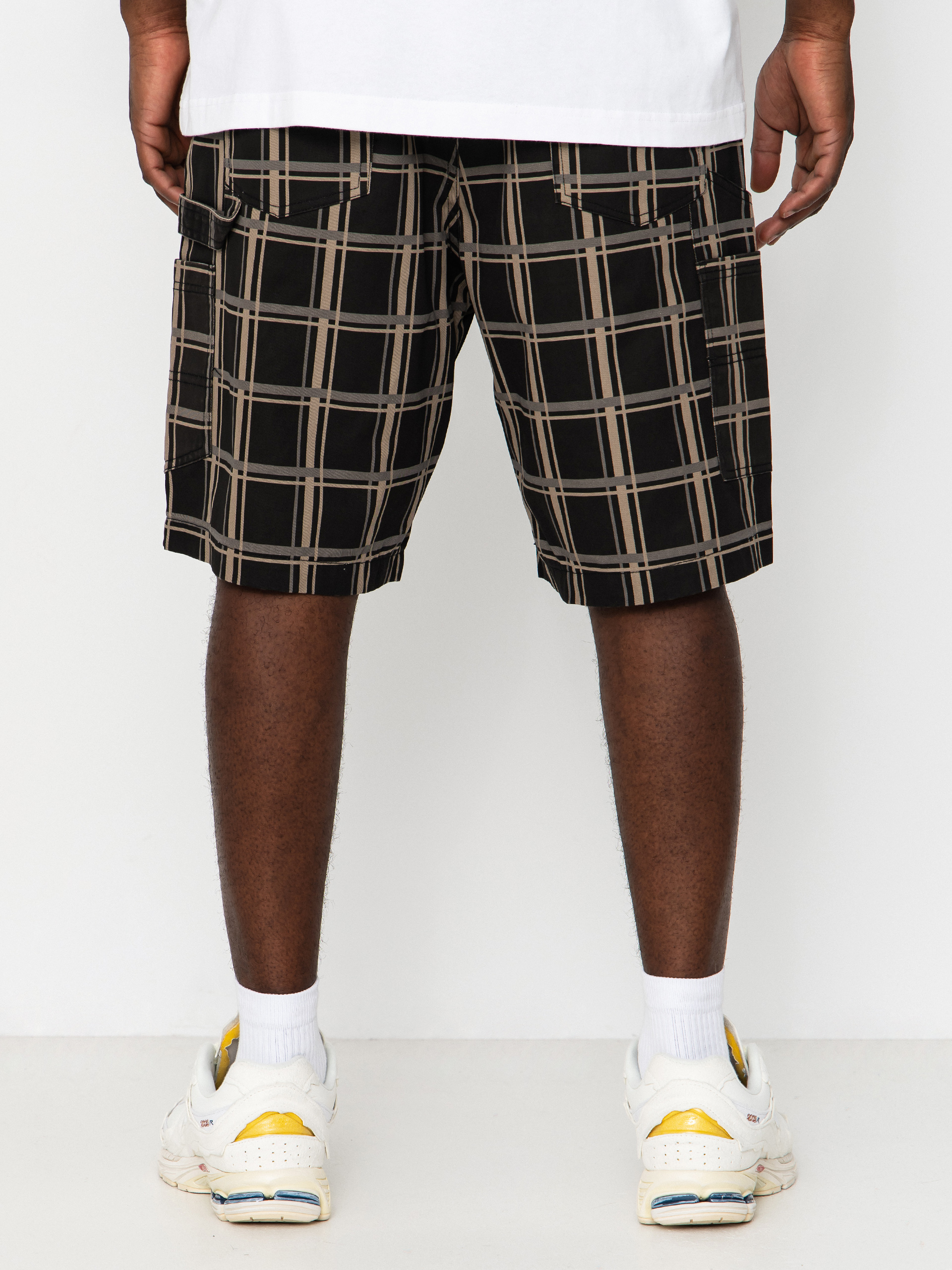 Santa Cruz Carpenter Big Rövidnadrág (black check)