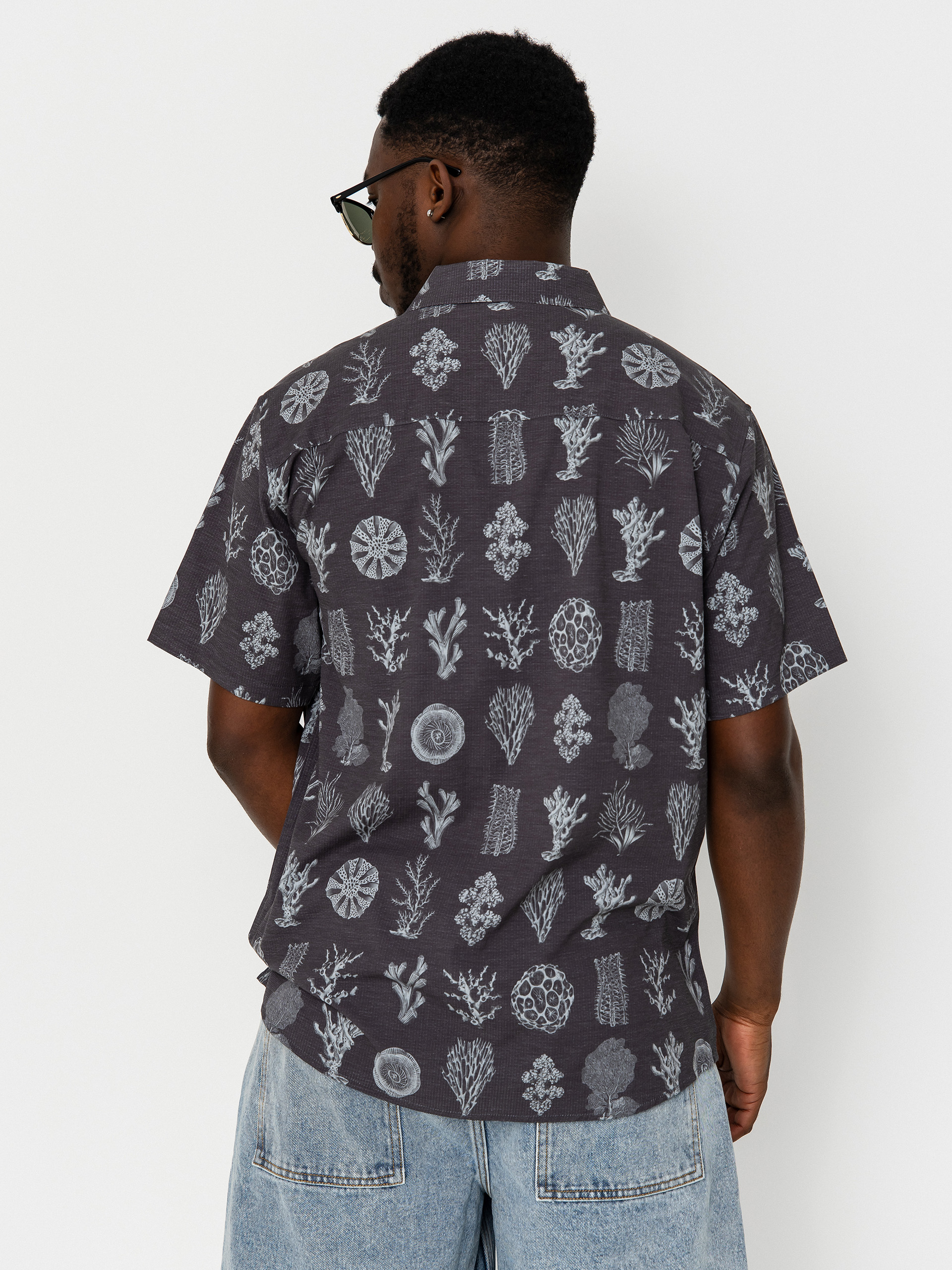 Salty Crew Breezer Perf Button Up Ing (phantom)