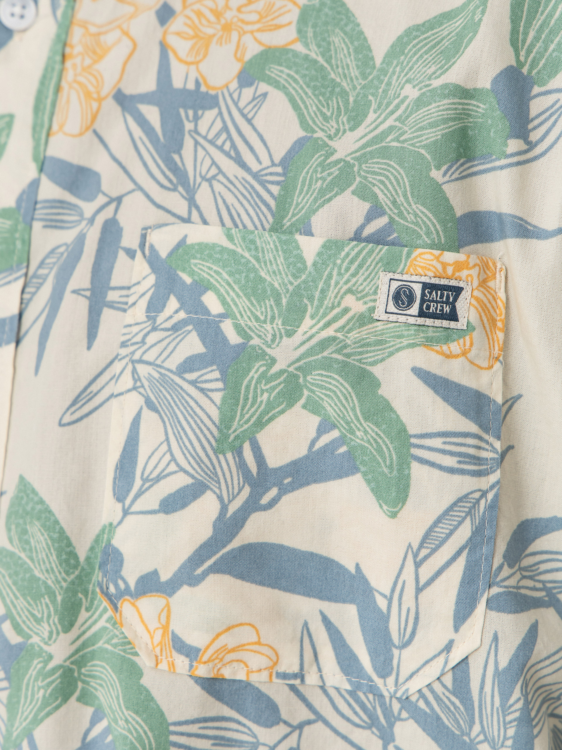 Salty Crew Crew Button Up Ing (off white)