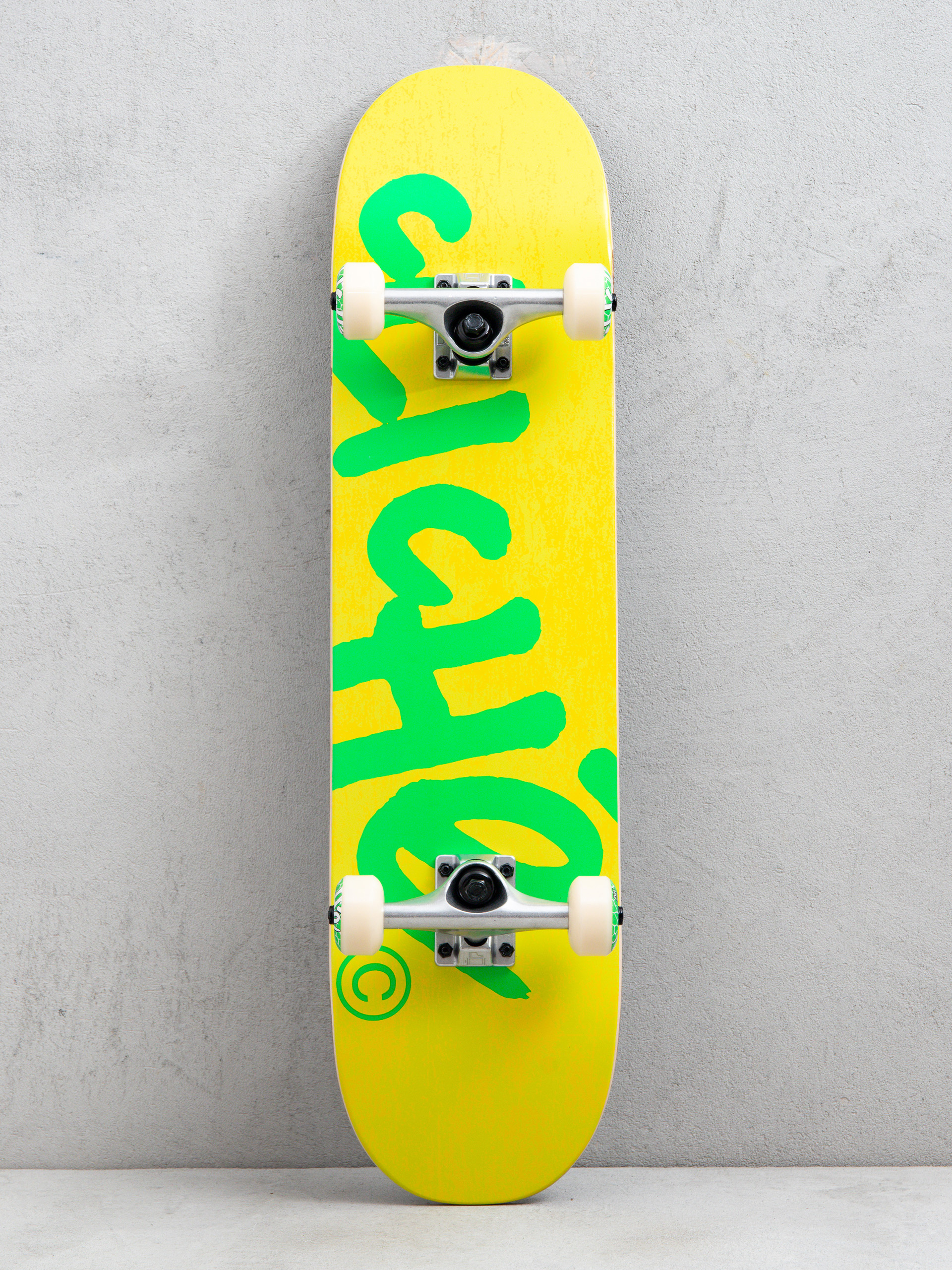 Komplett gu00f6rdeszka Cliche Handwritten (yellow/green)