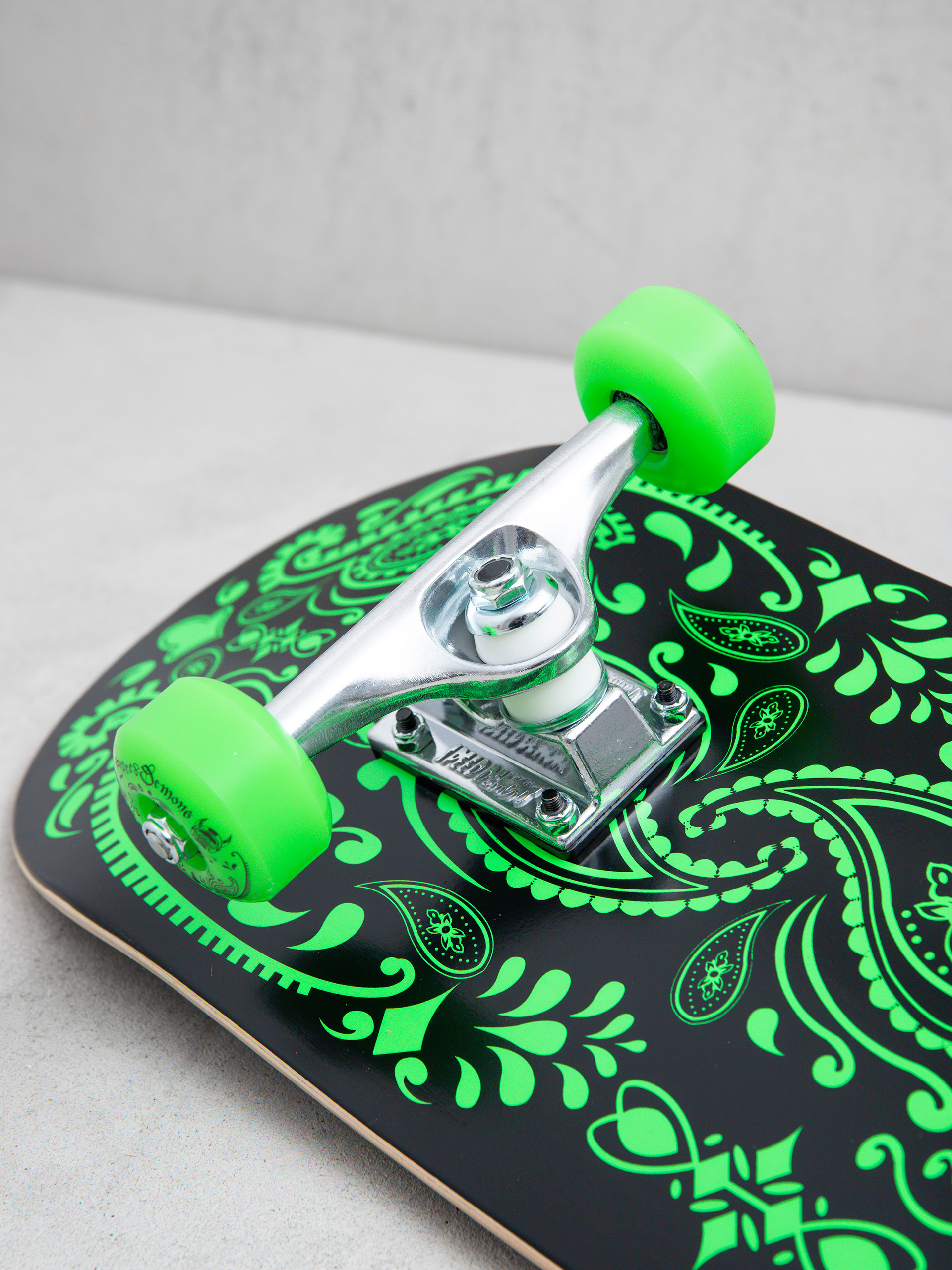 Komplett gördeszka Speed Demons Bandana (black/green)