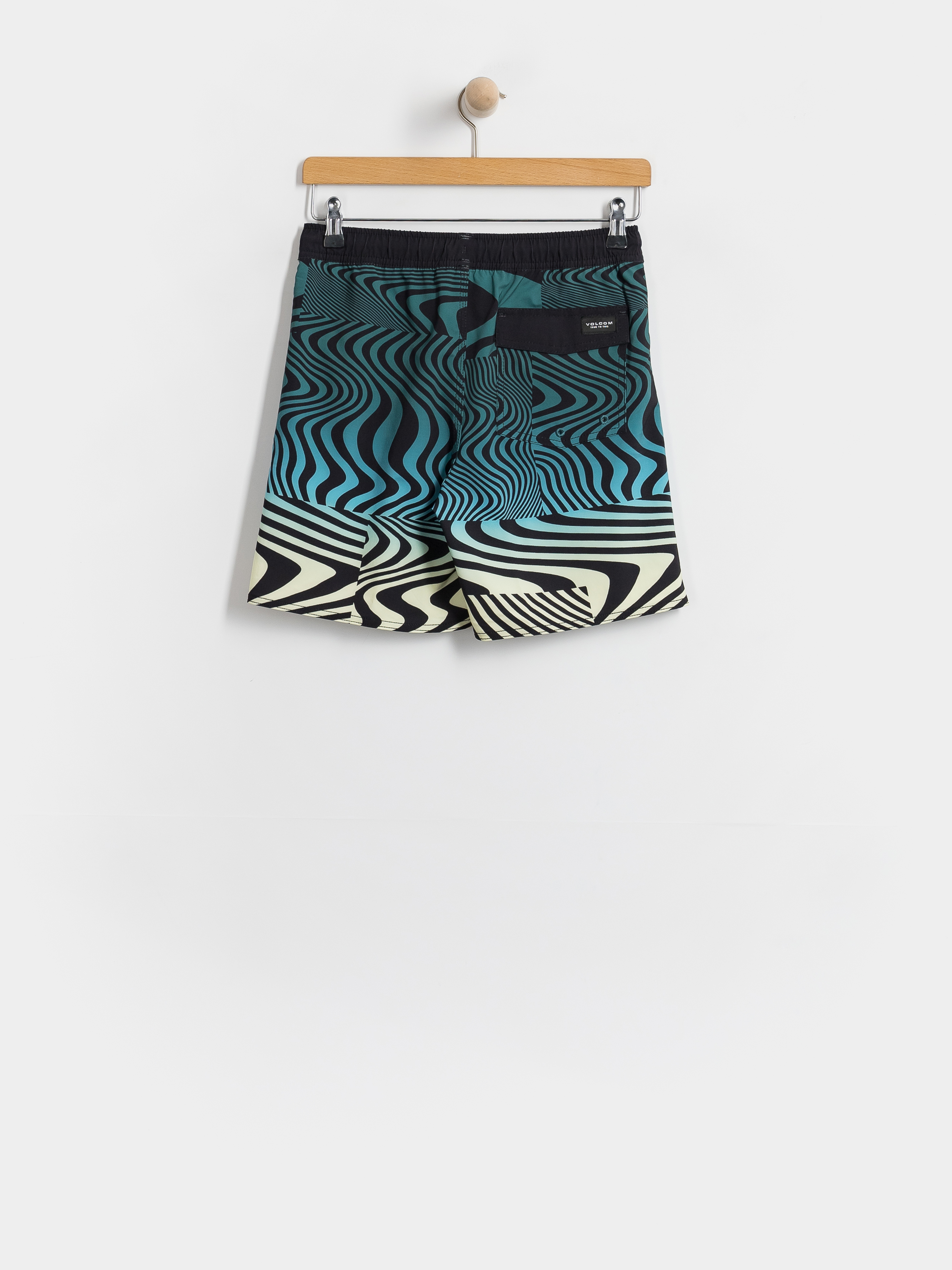 Rövidnadrág Volcom Lido Print Trunk JR (rifle green)