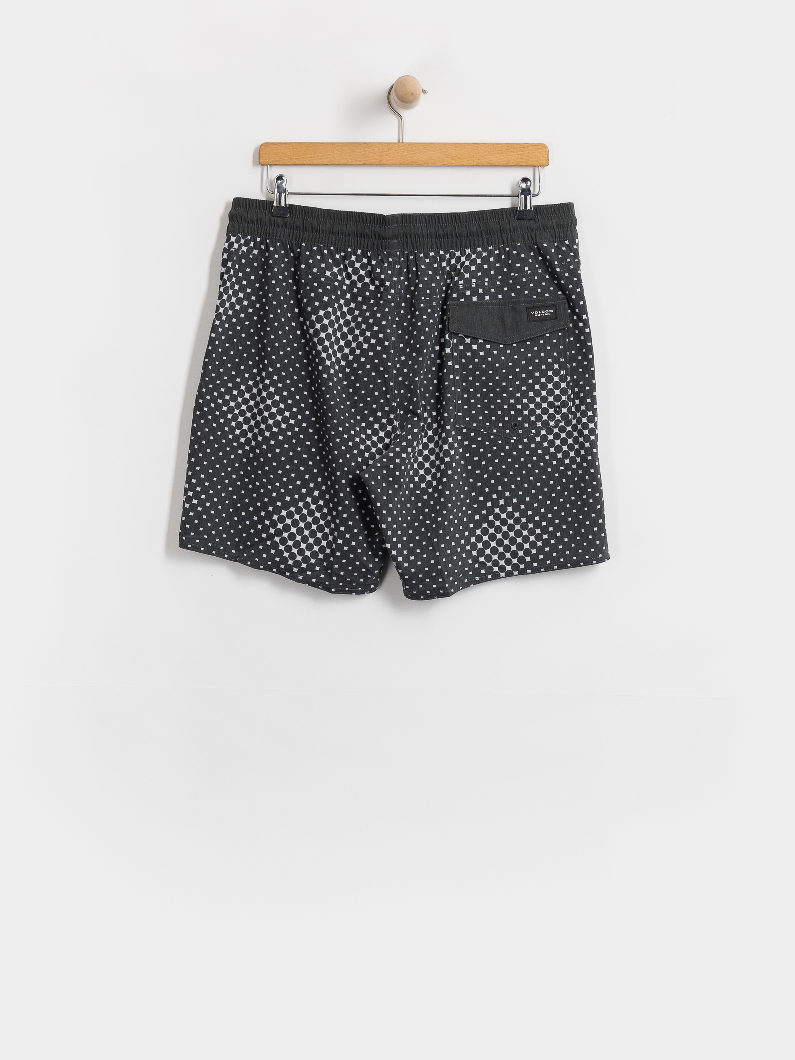 Rövidnadrág Volcom Psyche Cotton Trunk 17 (matte black)