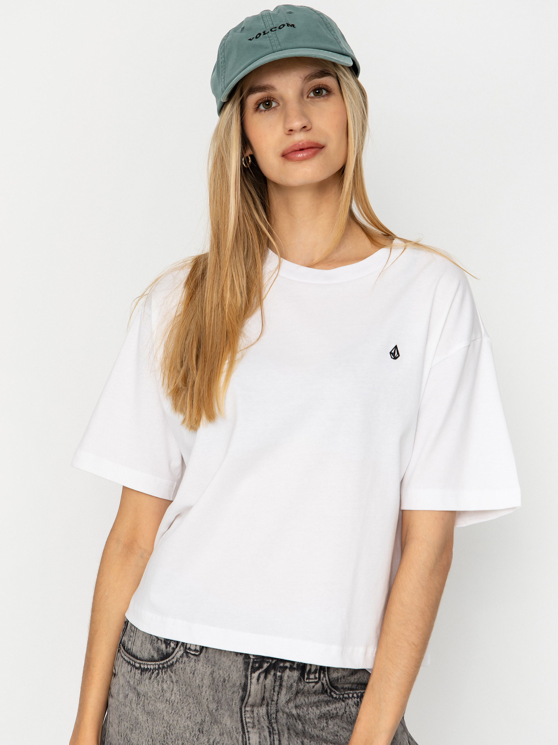 Volcom Stone Blanks Up Póló Wmn (white)