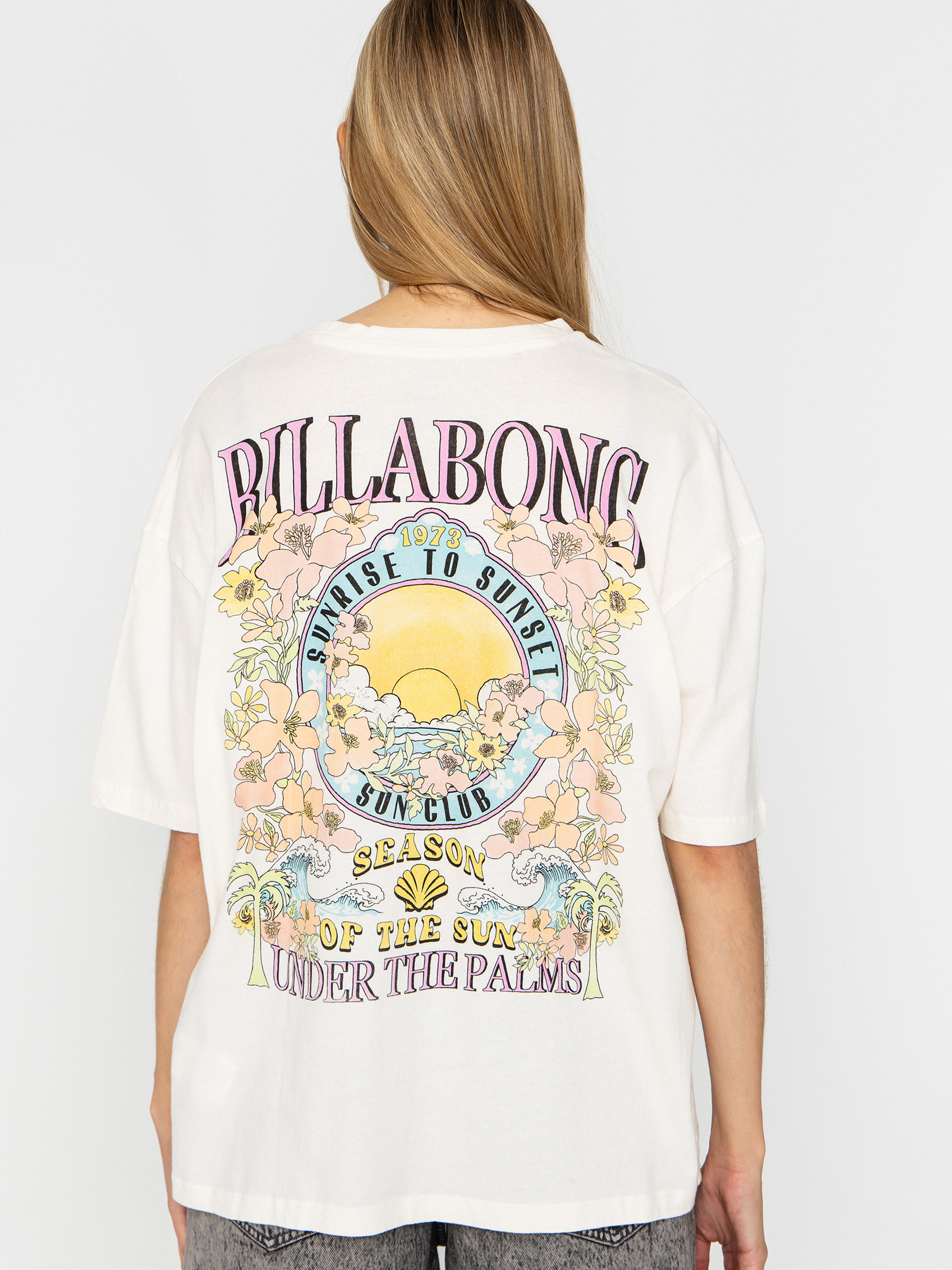 Billabong Floral Rocker Wmn Póló (salt crystal)