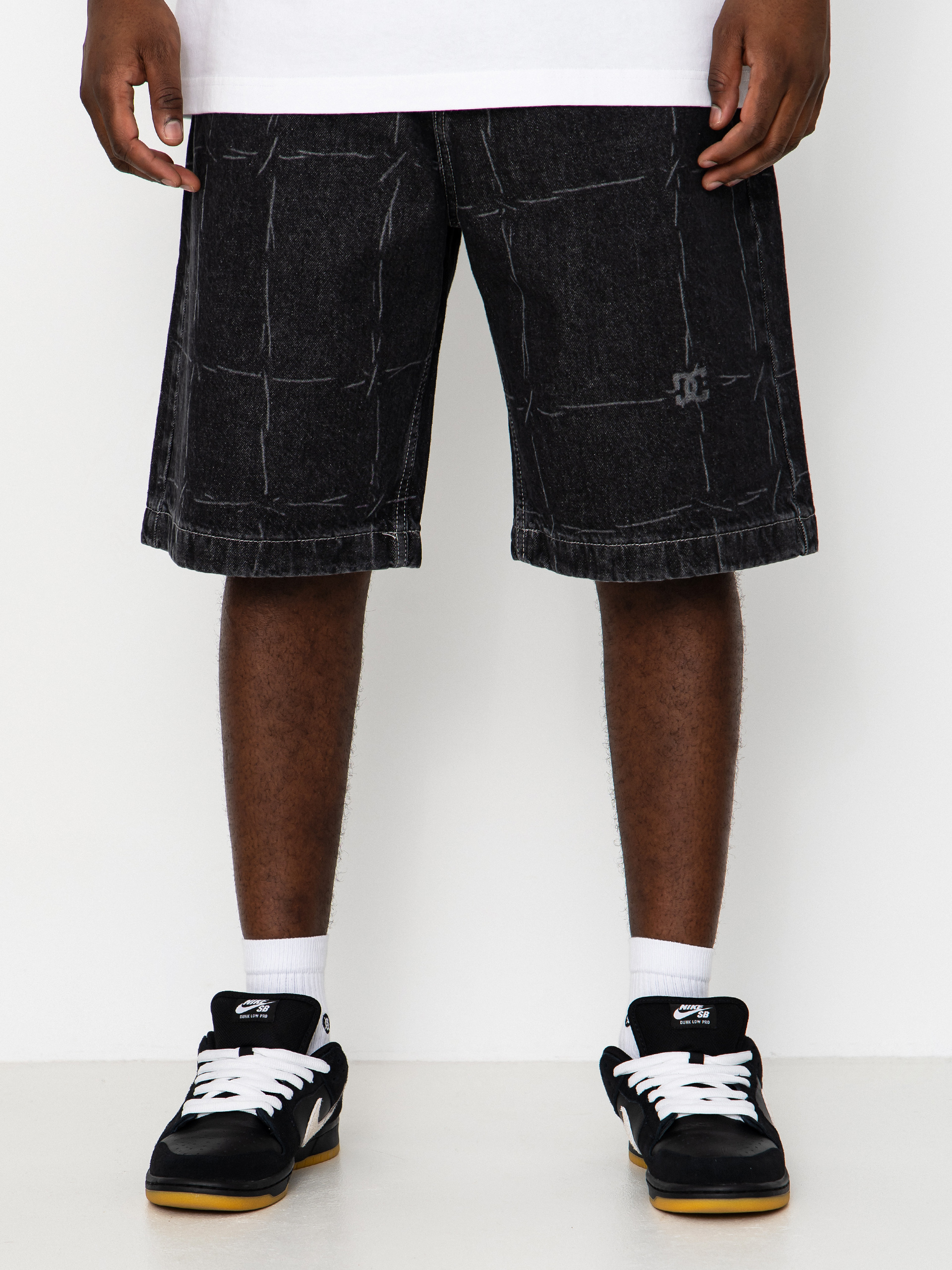 DC Baggy Denim Rövidnadrág (wired 32 black)