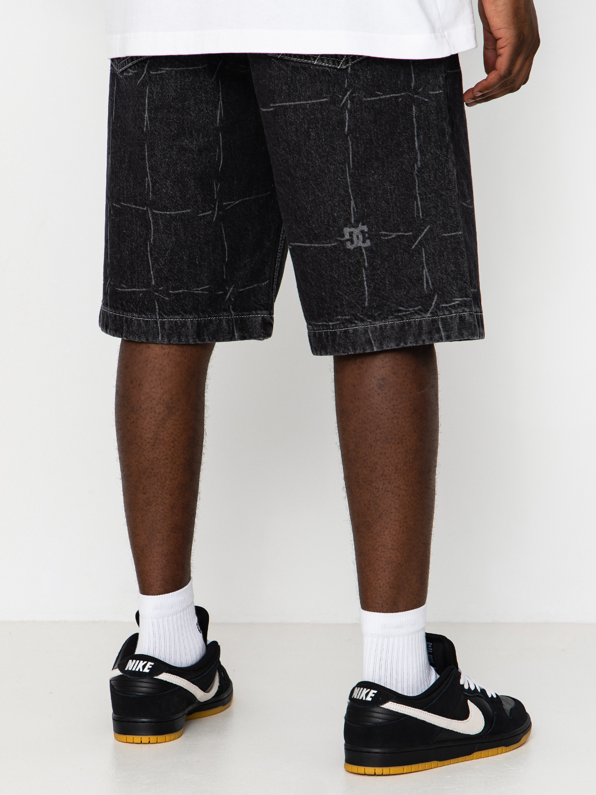 DC Baggy Denim Rövidnadrág (wired 32 black)