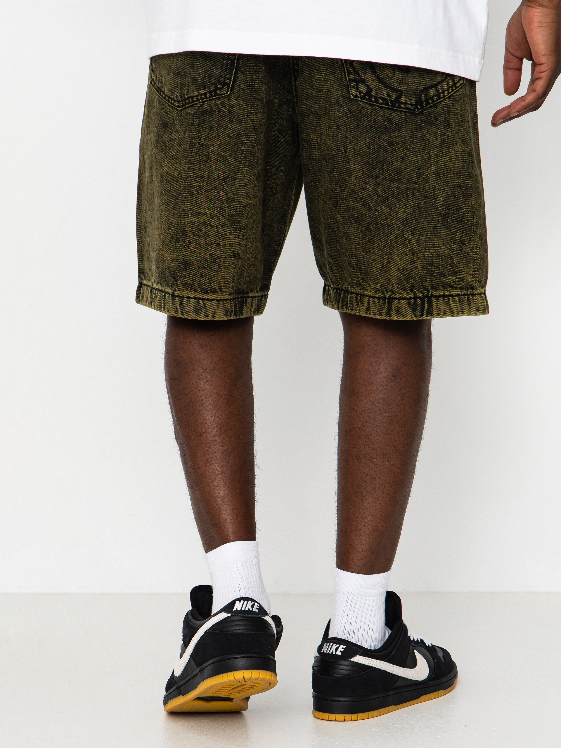 DC Baggy Denim Rövidnadrág (golden olive)