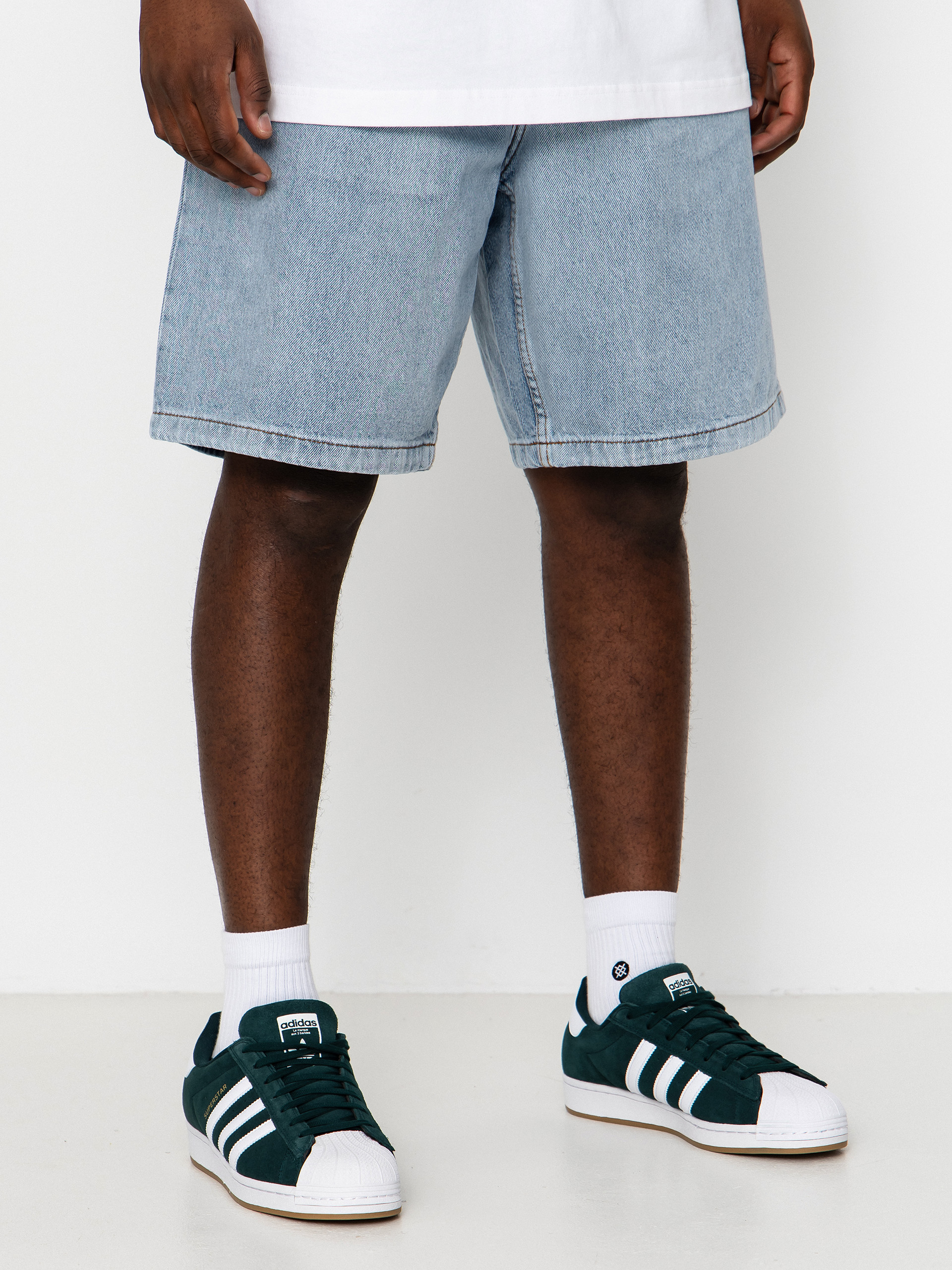 Quiksilver Baggy Denim Rövidnadrág (indigo light)