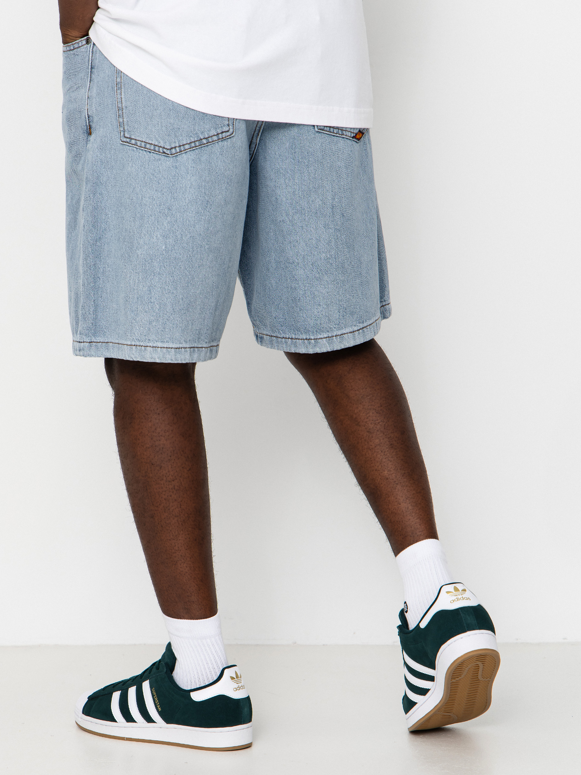 Quiksilver Baggy Denim Rövidnadrág (indigo light)