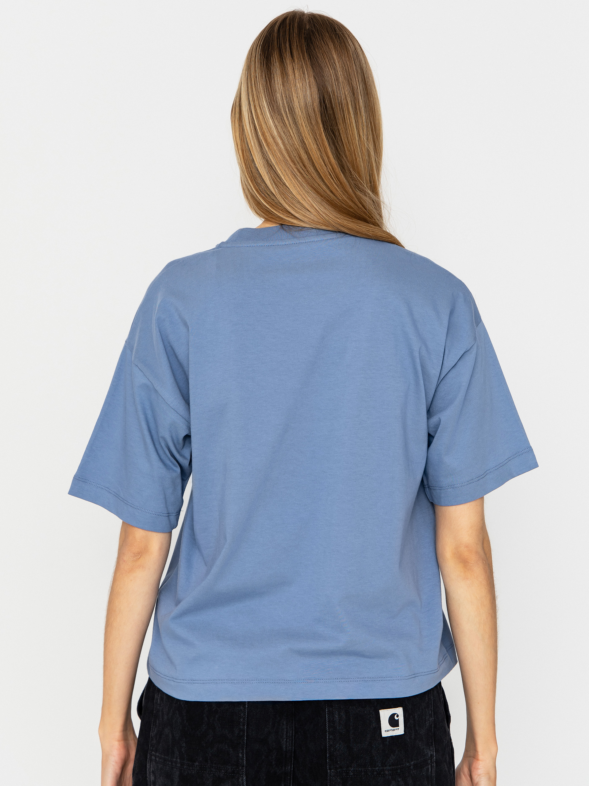 Póló Carhartt WIP Chester Wmn (gentle blue)
