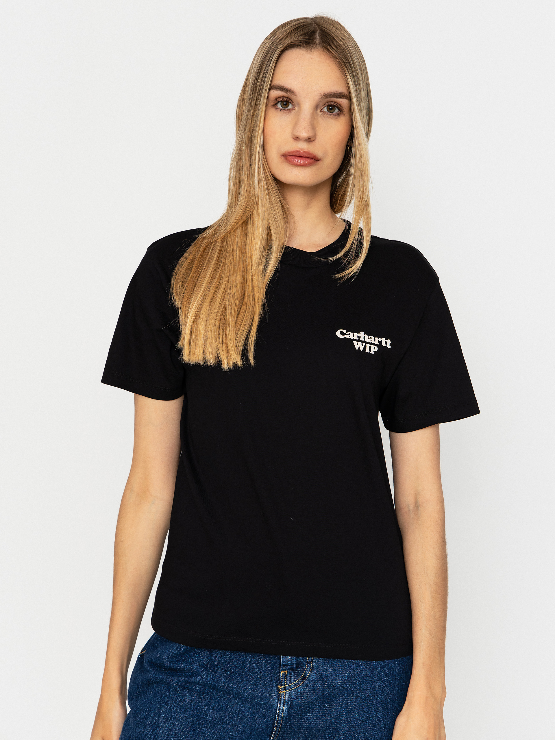 Póló Carhartt WIP Spoiled Wmn (black)