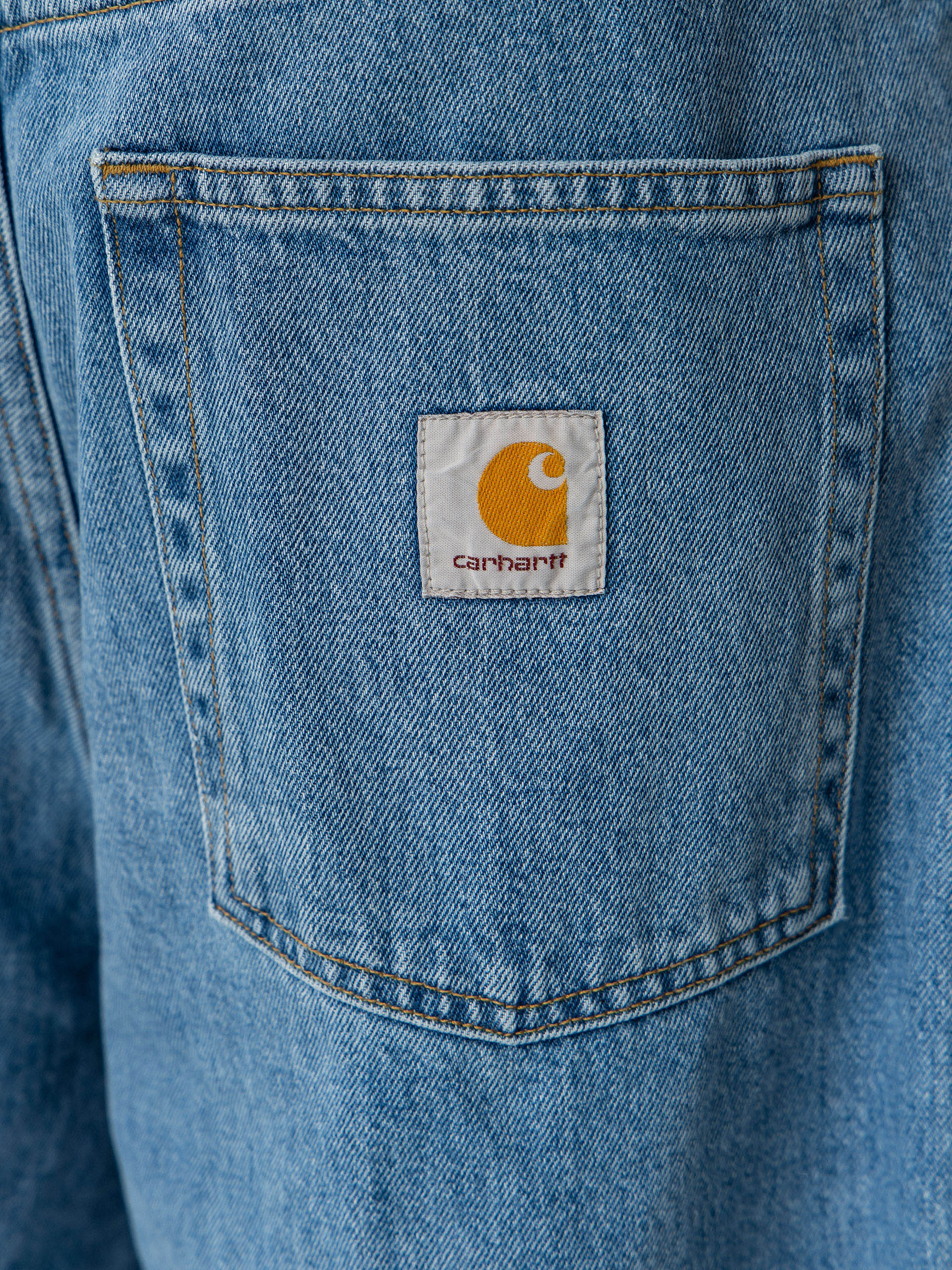 Rövidnadrág Carhartt WIP Brandon (blue stone bleached)