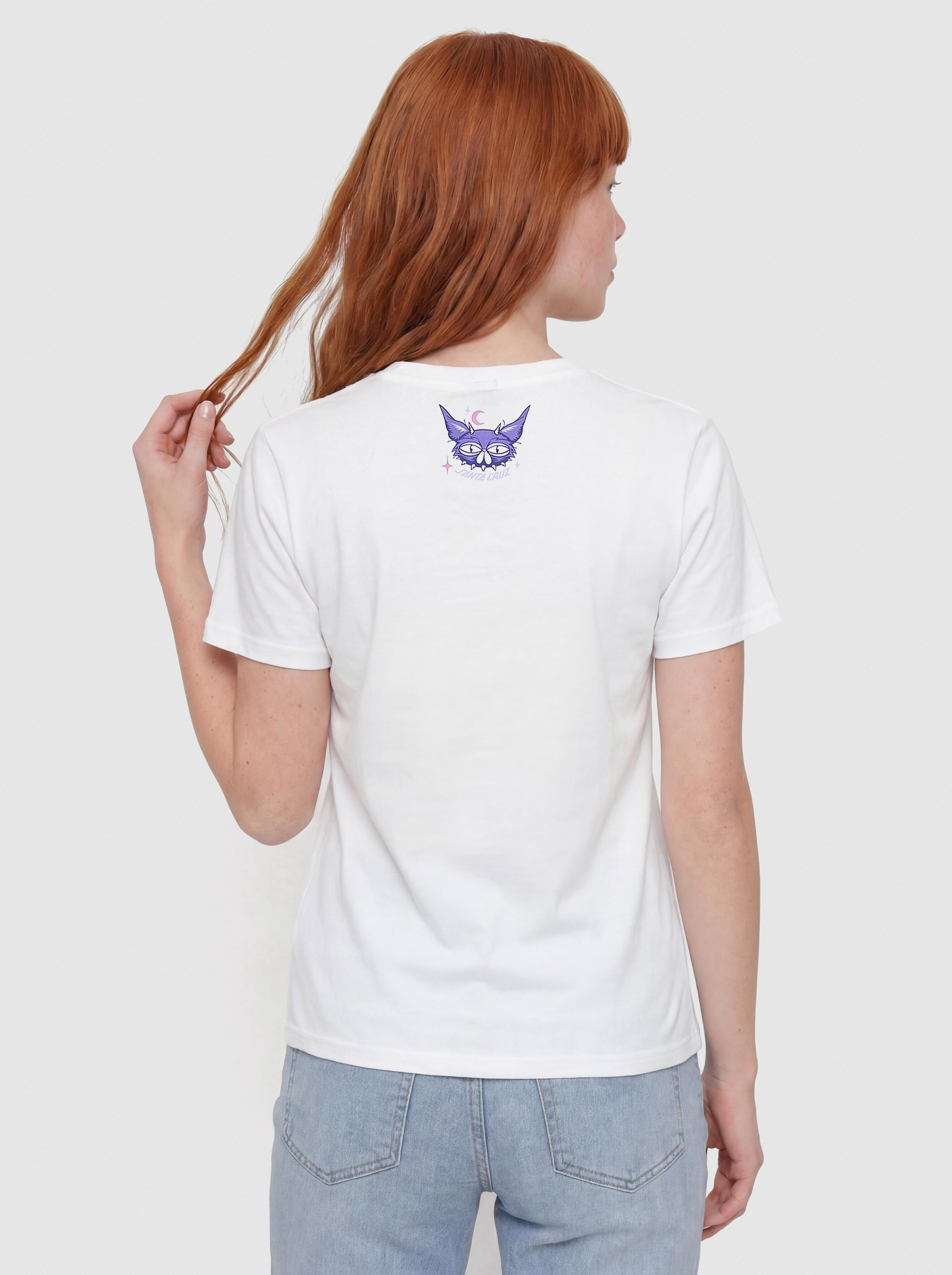 Santa Cruz Night Critter Front Wmn Póló (white)