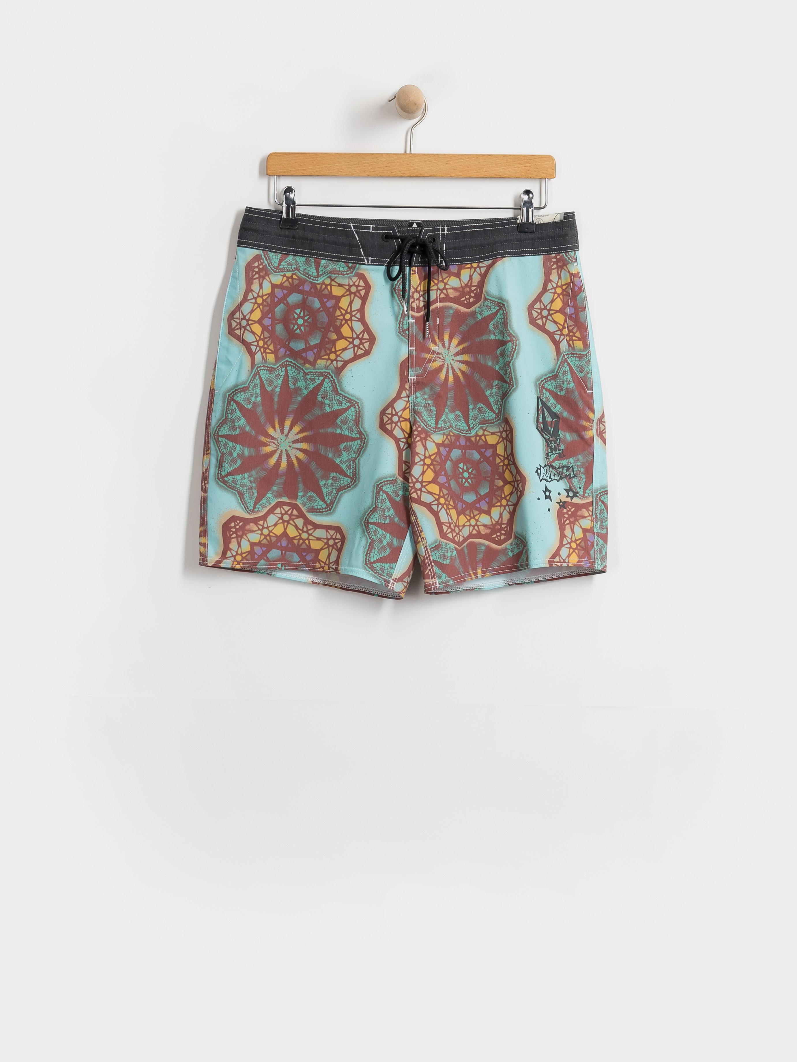 Boardshort Volcom Pcs Star Shields Stoney (black)