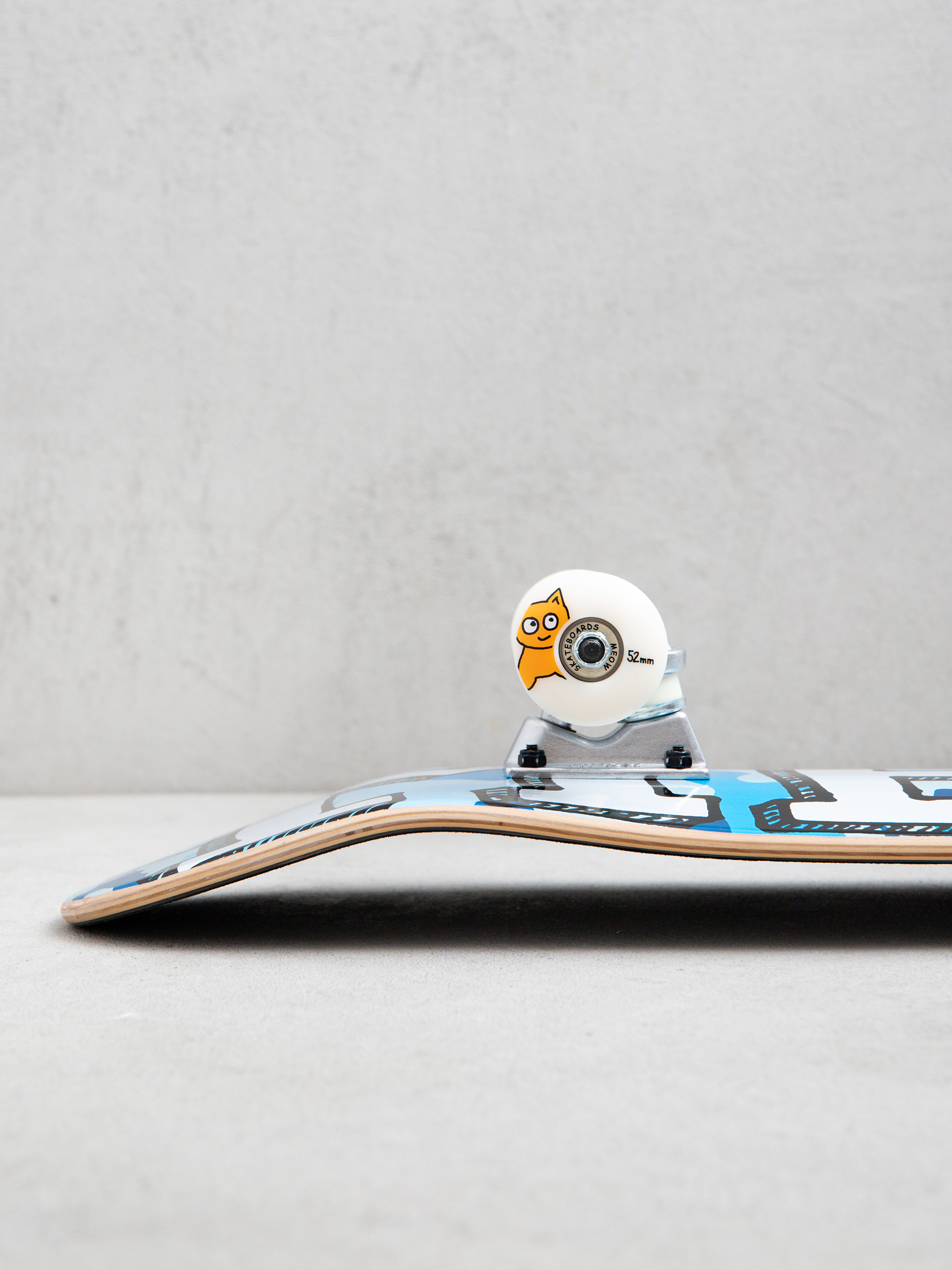 Meow Skateboards Logo Complete Komplett gördeszka (blue)
