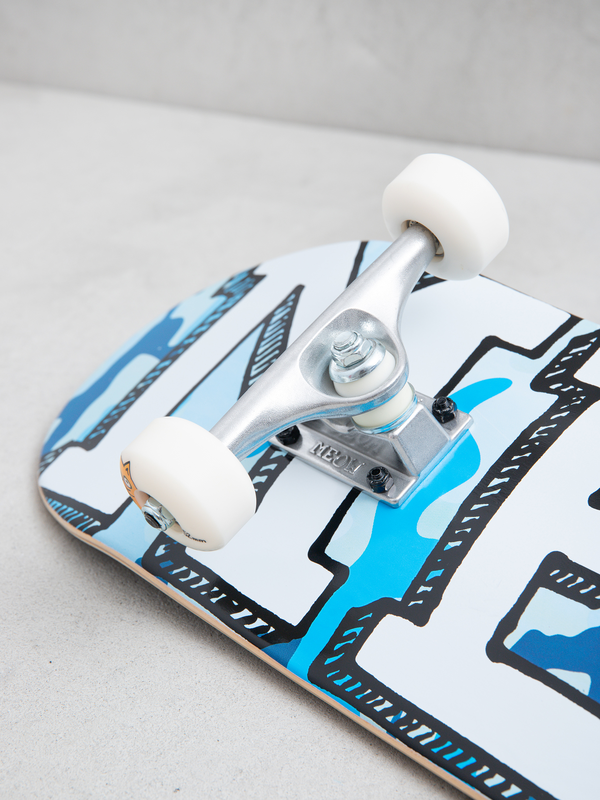 Meow Skateboards Logo Complete Komplett gördeszka (blue)
