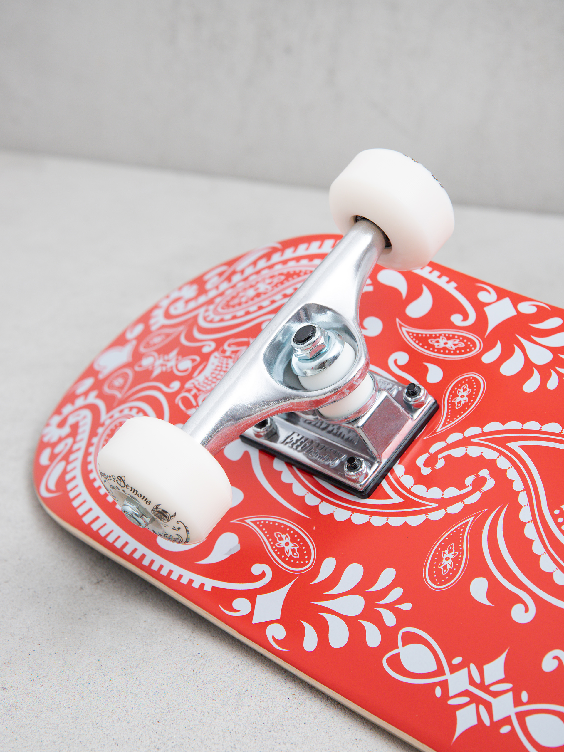 Speed Demons Bandana Komplett gördeszka (red/white)