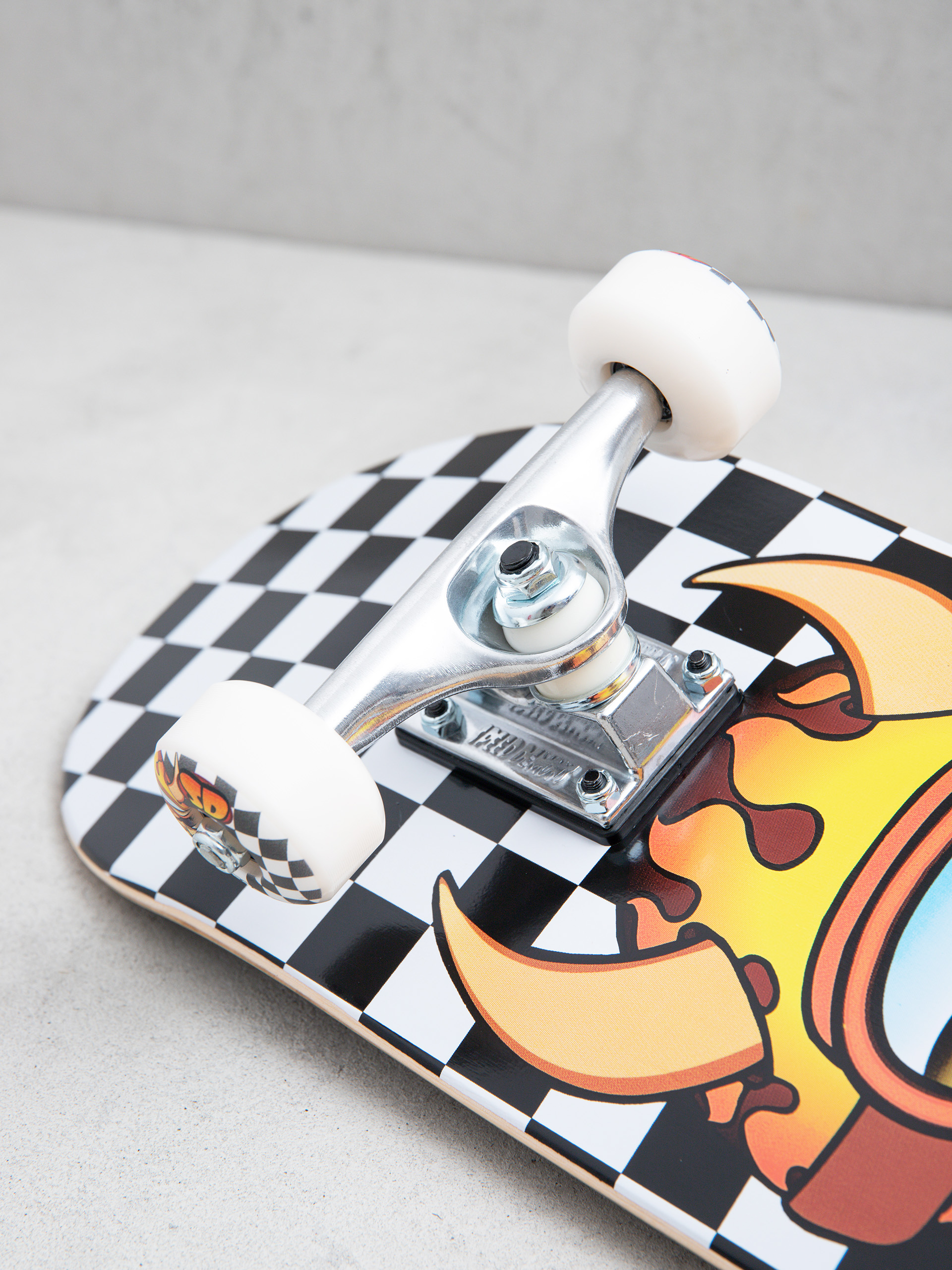 Speed Demons Hot Shot Komplett gördeszka (black/white checks)