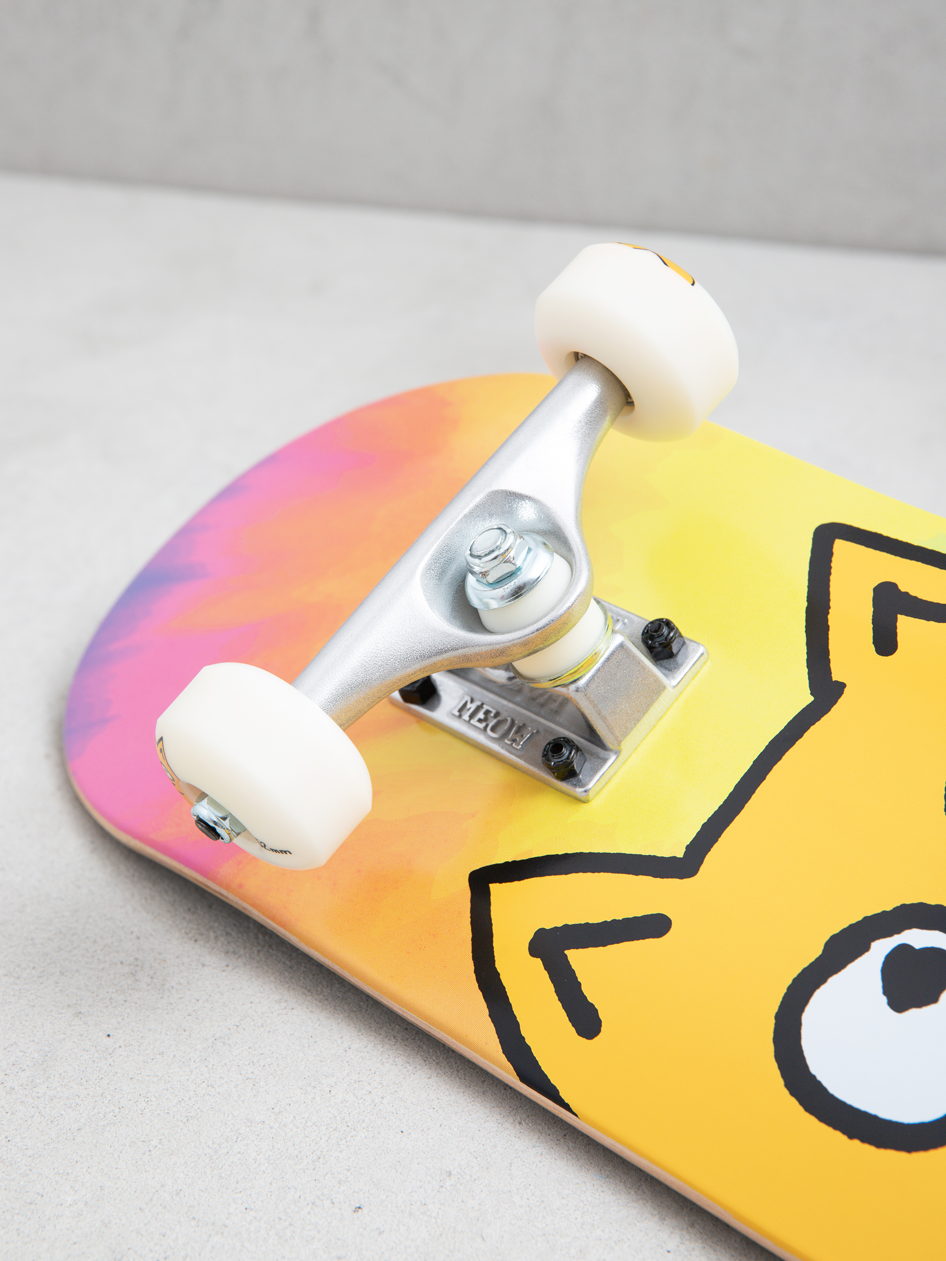 Meow Skateboards Big Cat Soft Top Komplett gördeszka (tie dye)