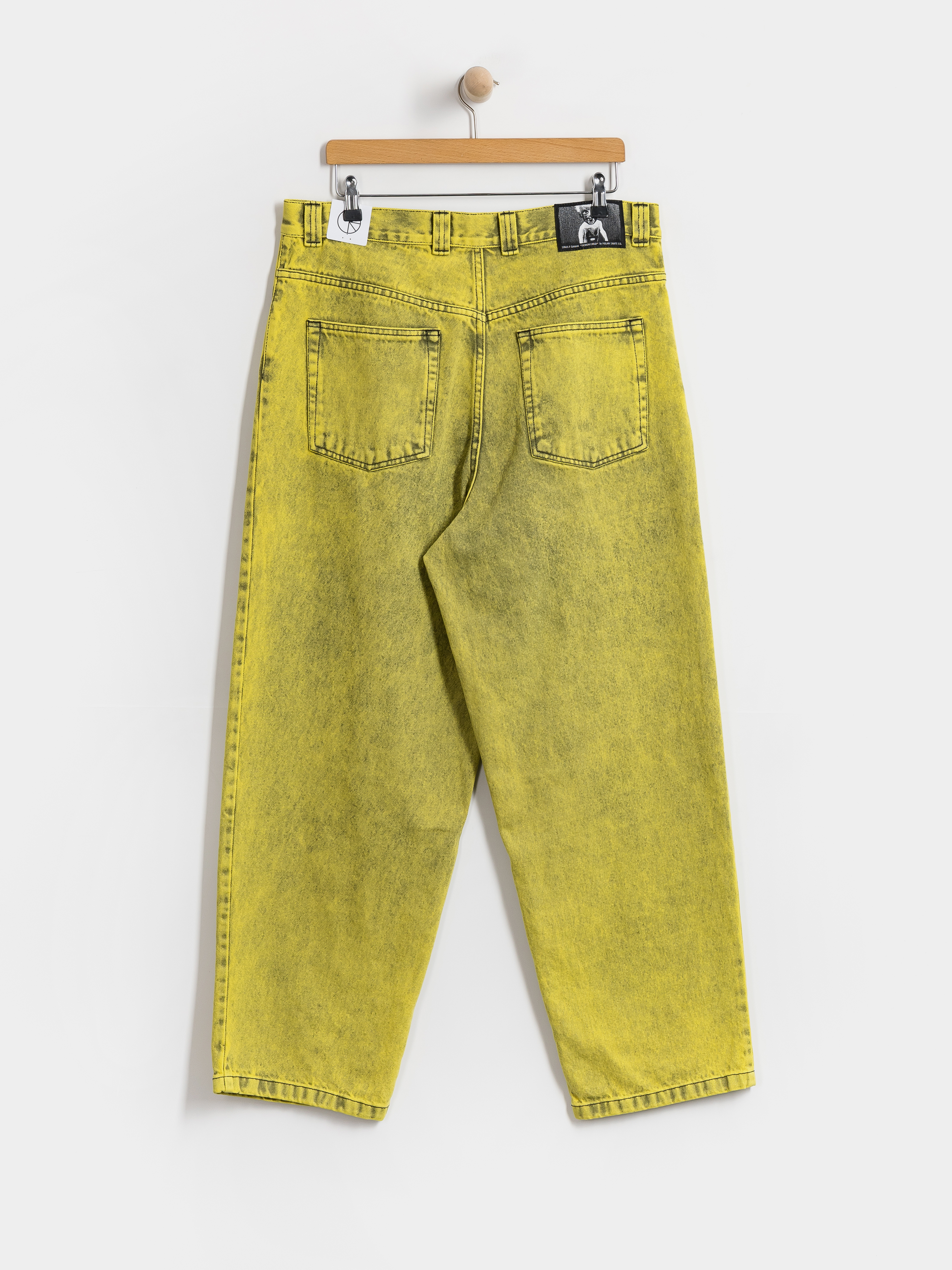 Kisnadrág Polar Skate Big Boy Demon Child (lemon black)