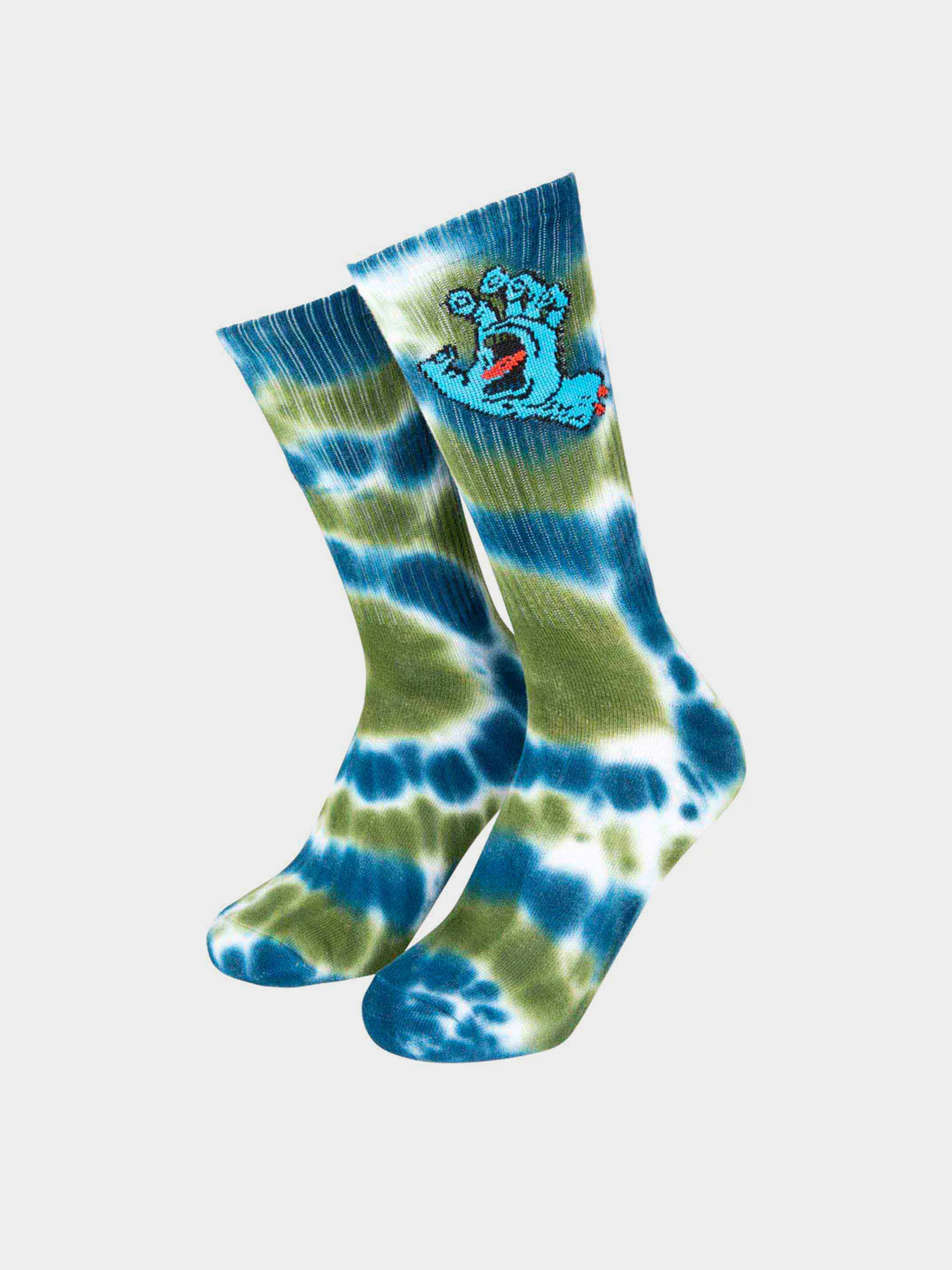 Zokni Santa Cruz Screaming Hand Tie Dye