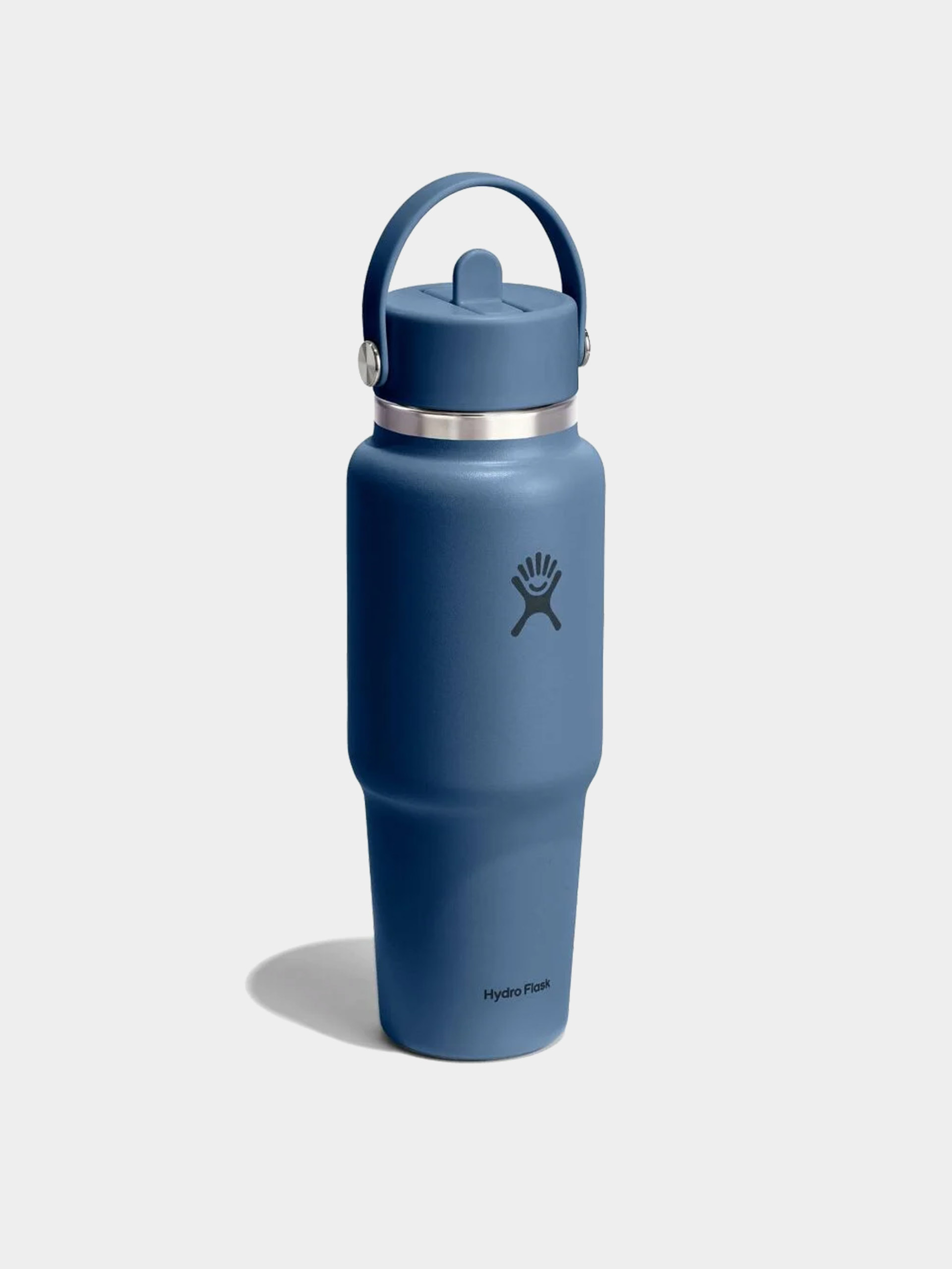 Hőpalack Hydro Flask Wide Flex Straw Travel 946ml (harbor blue)