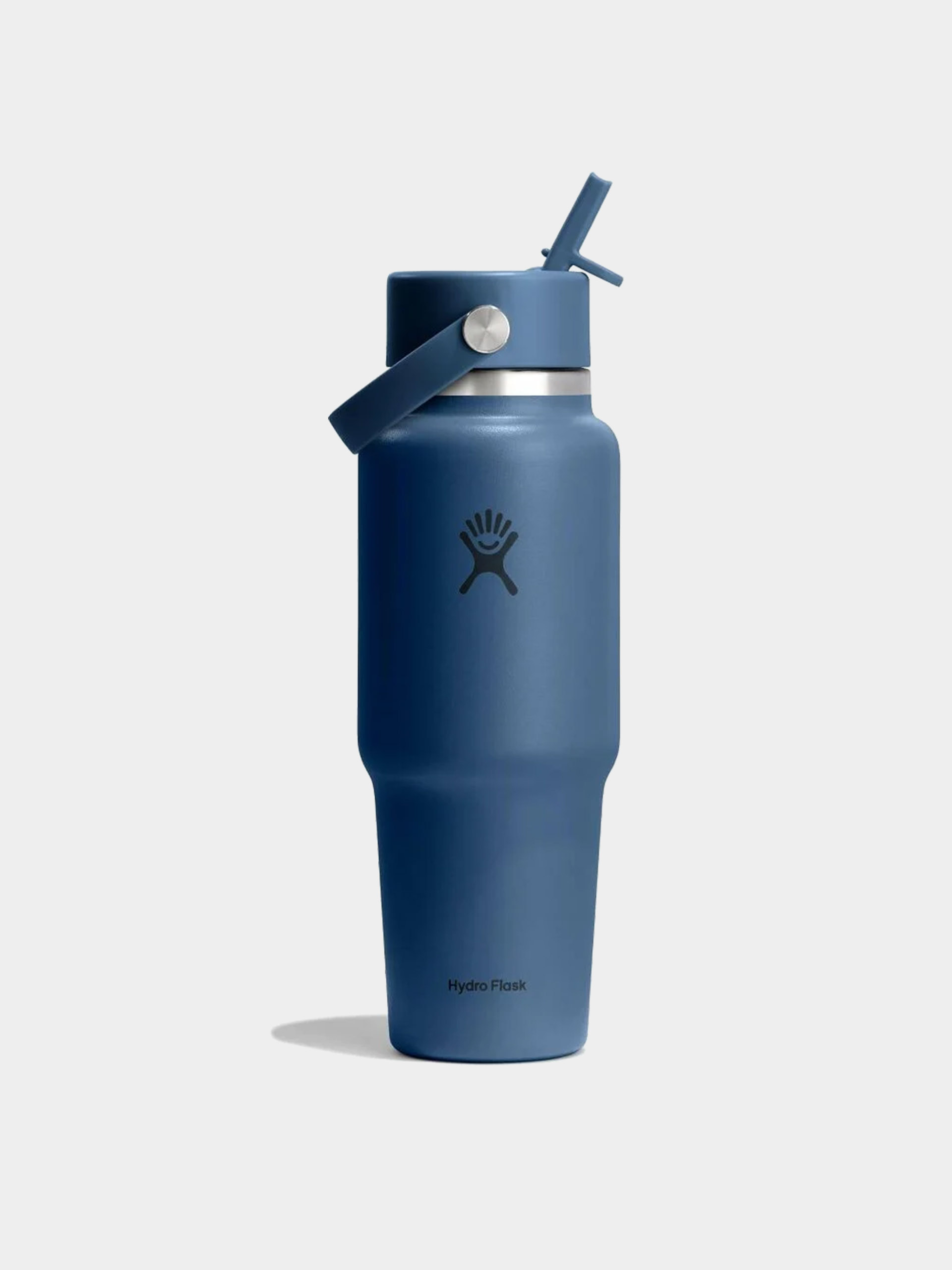 Hőpalack Hydro Flask Wide Flex Straw Travel 946ml (harbor blue)