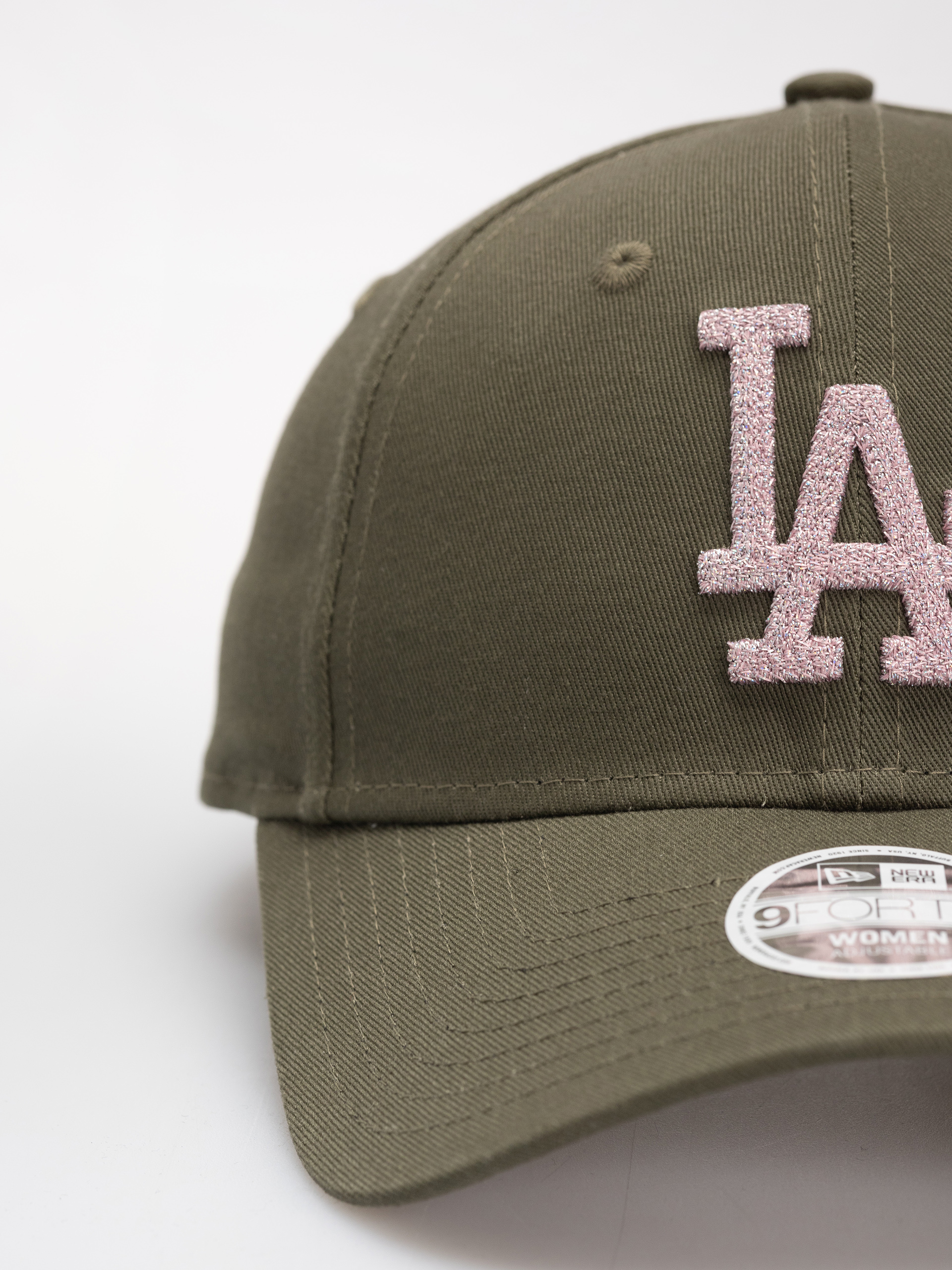 Baseball sapka New Era Metallic 9Forty Los Angeles Dodgers Wmn (olive)