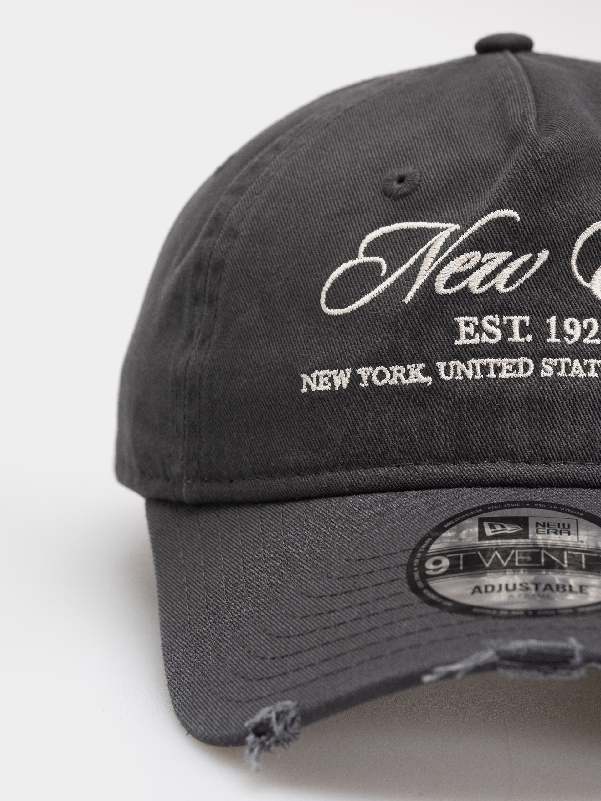 Baseball sapka New Era Wash Distress 9Twenty (black)