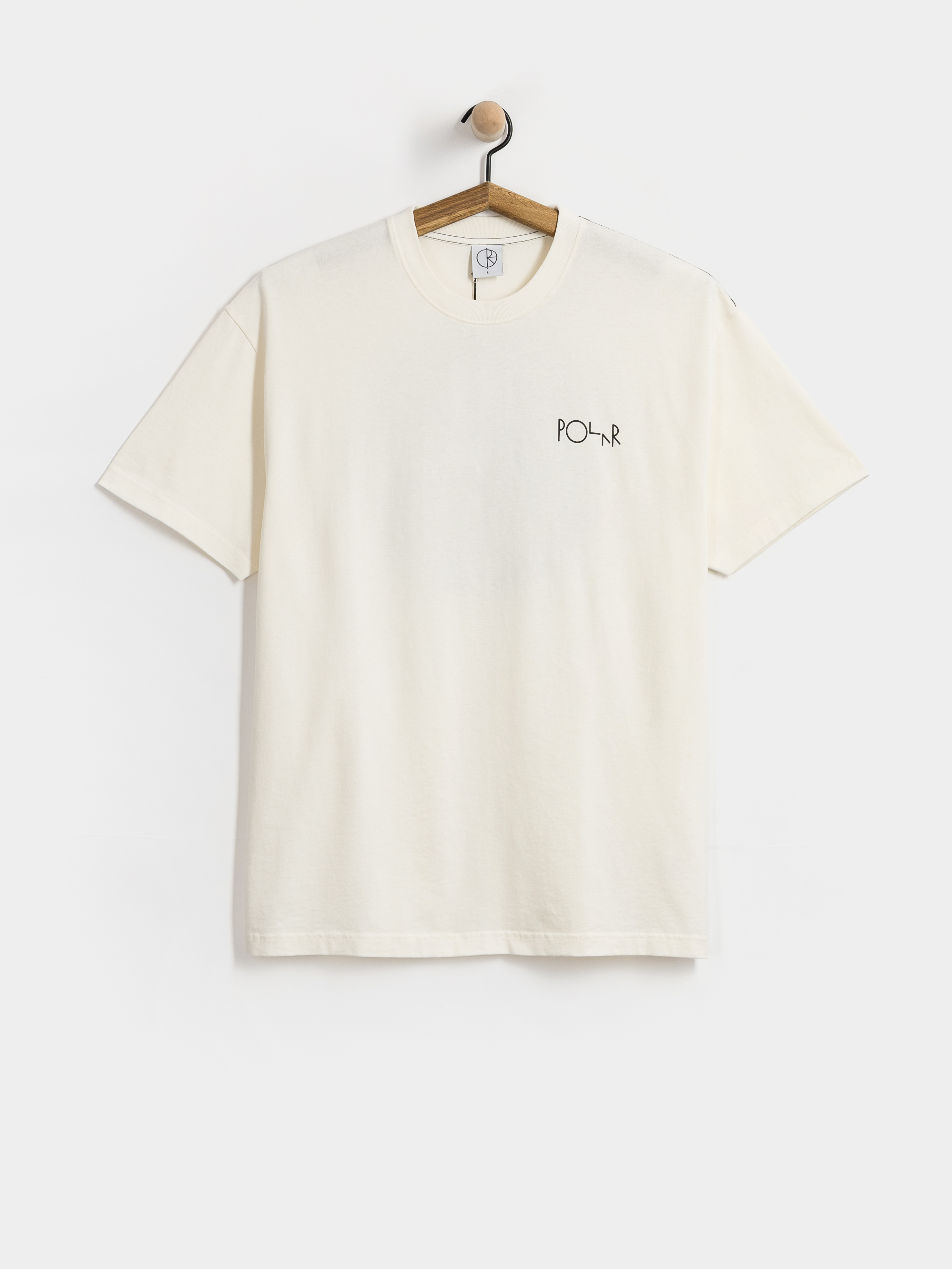 Póló Polar Skate Contrast Fill Logo (ivory/black)