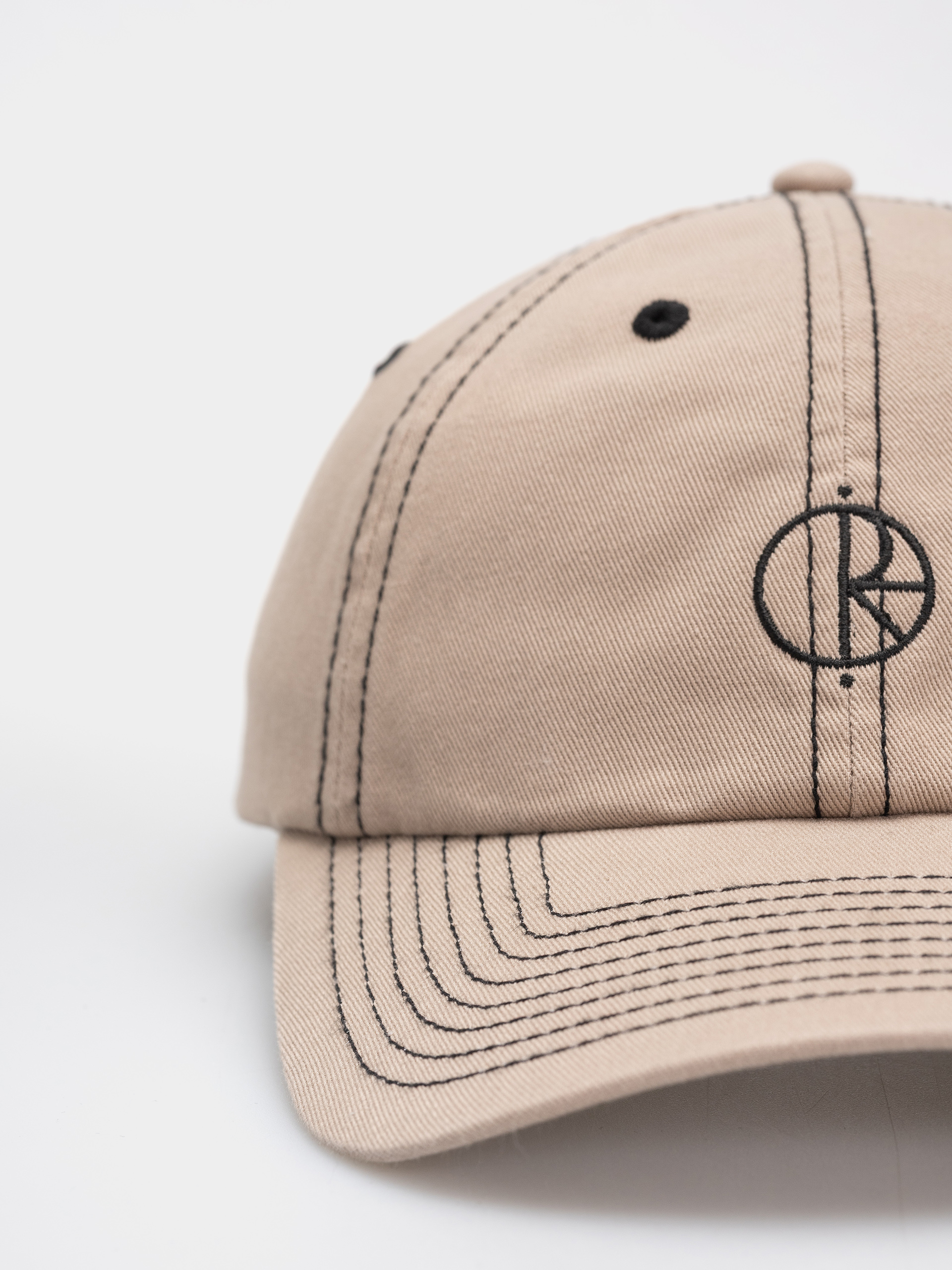 Baseball sapka Polar Skate Sai Contrast (washed taupe)