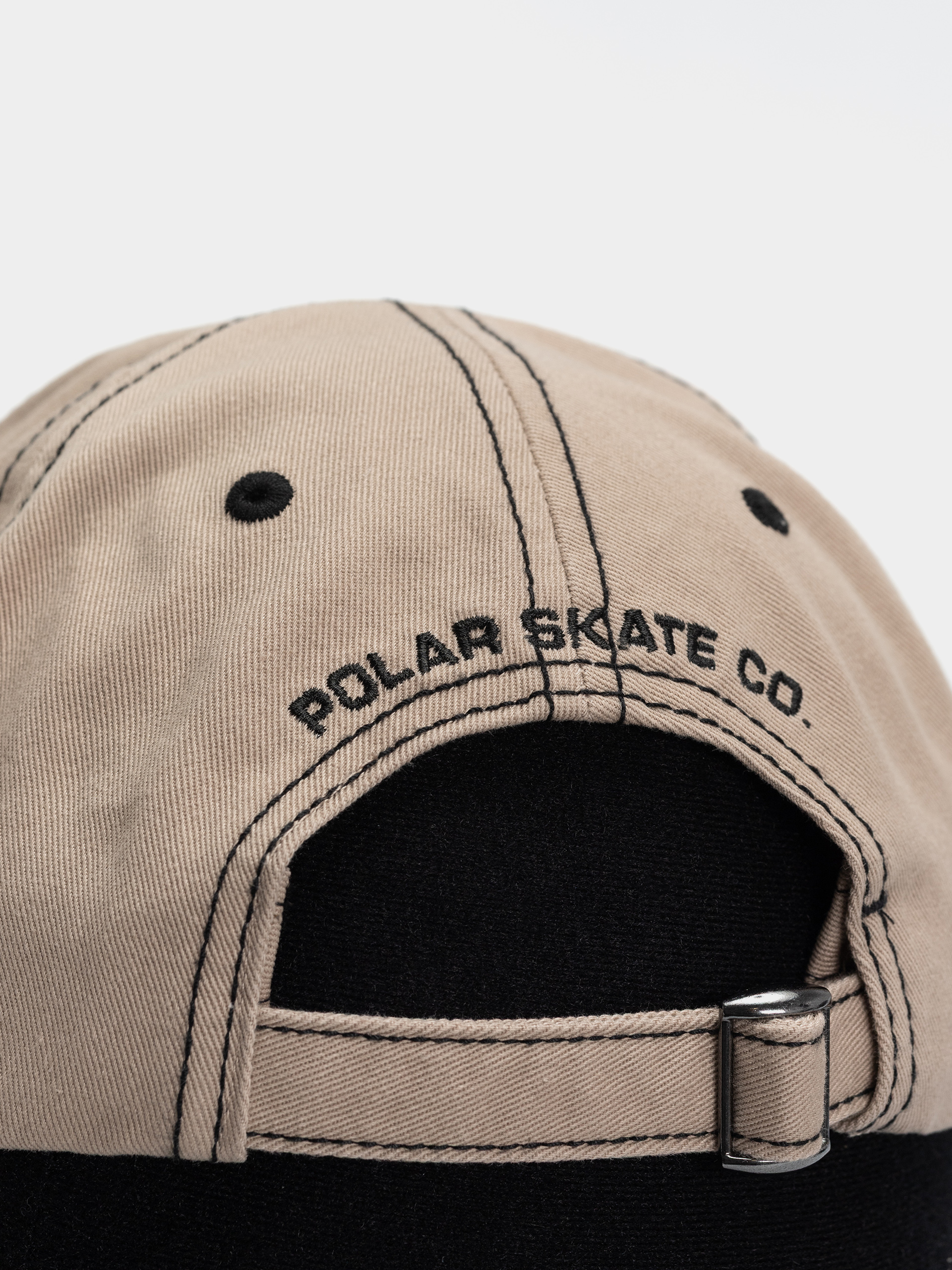 Baseball sapka Polar Skate Sai Contrast (washed taupe)