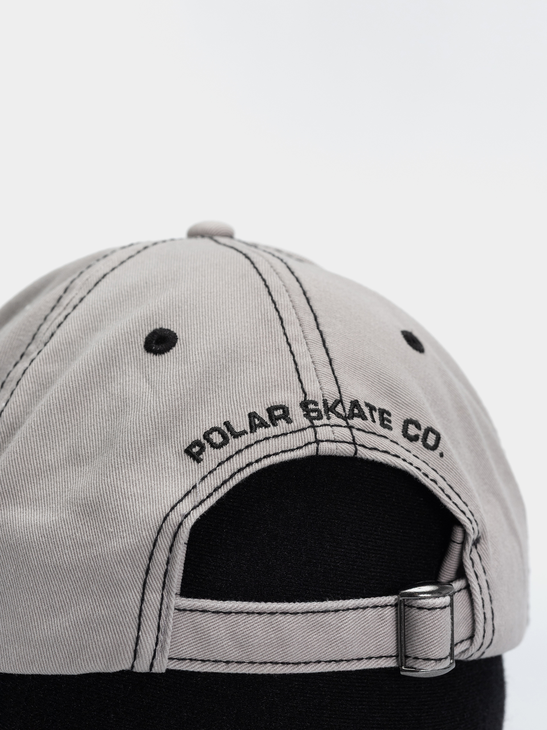 Baseball sapka Polar Skate Sai Contrast (washed grey)