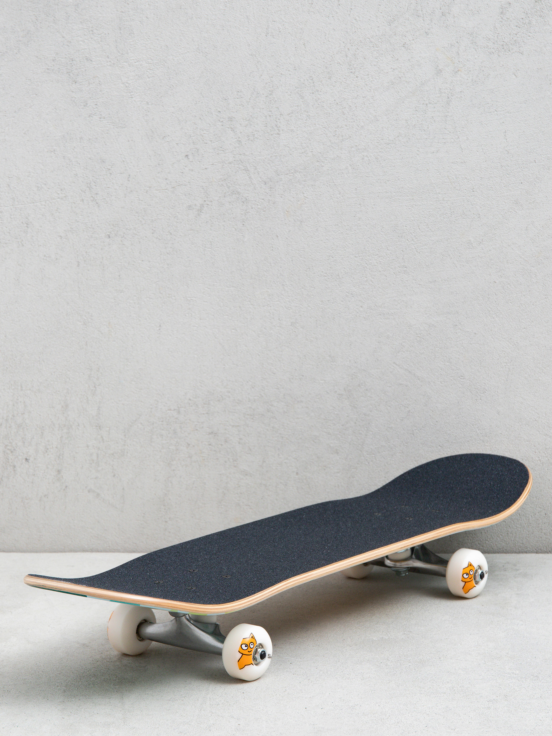Meow Skateboards Big Cat Komplett gördeszka (camo green)