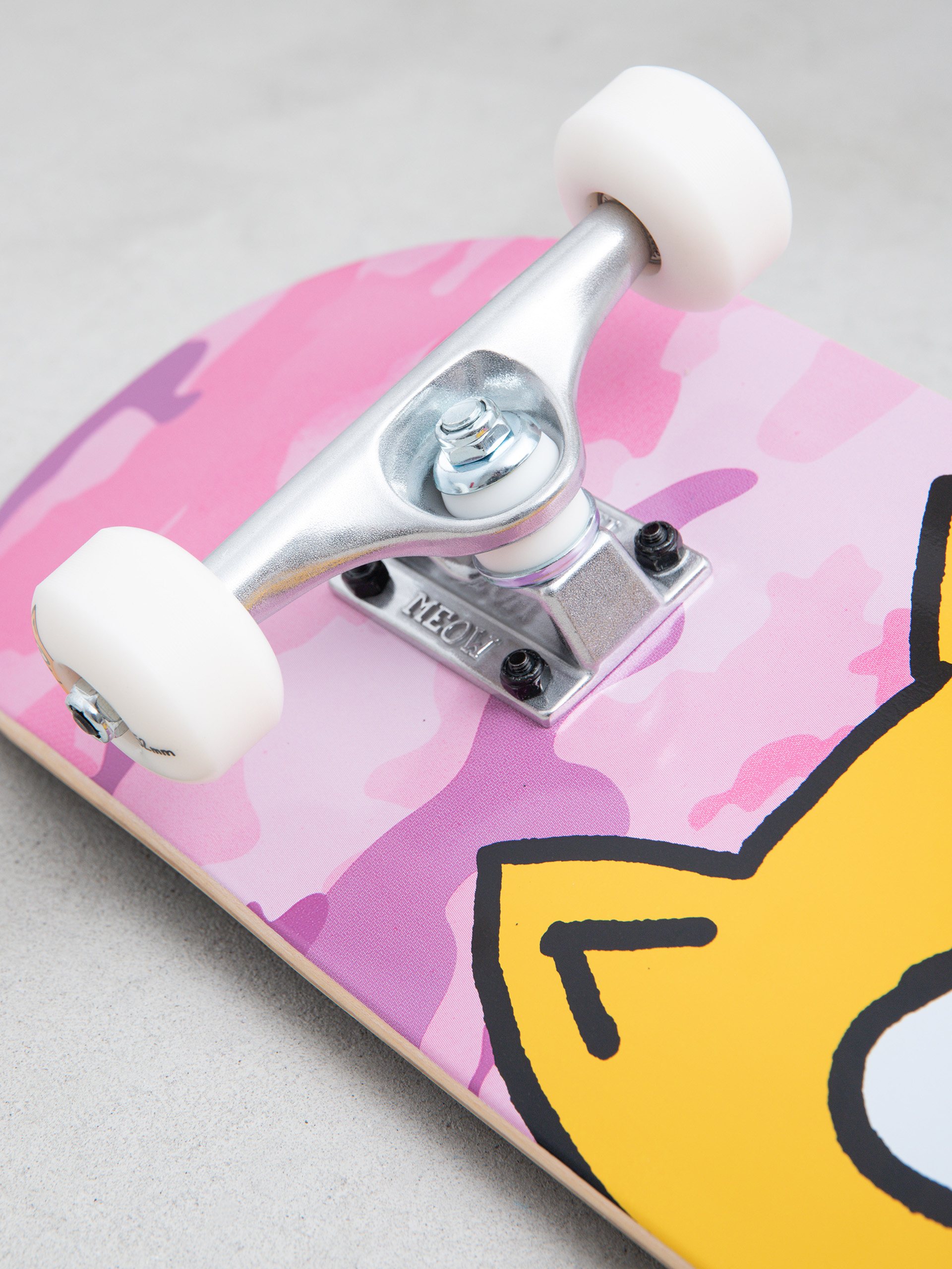 Meow Skateboards Big Cat Komplett gördeszka (camo pink)