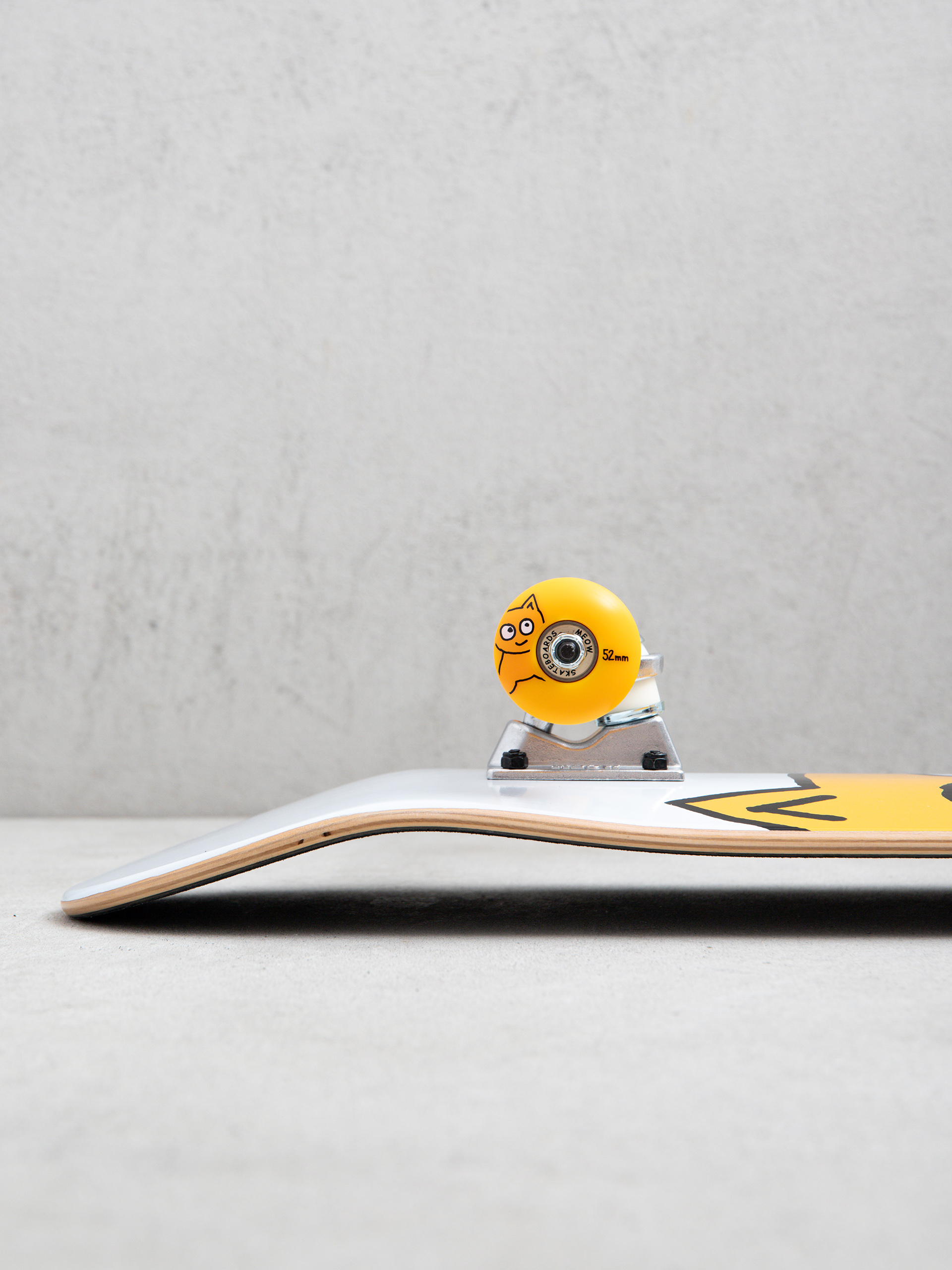Meow Skateboards Big Cat Komplett gördeszka (white)