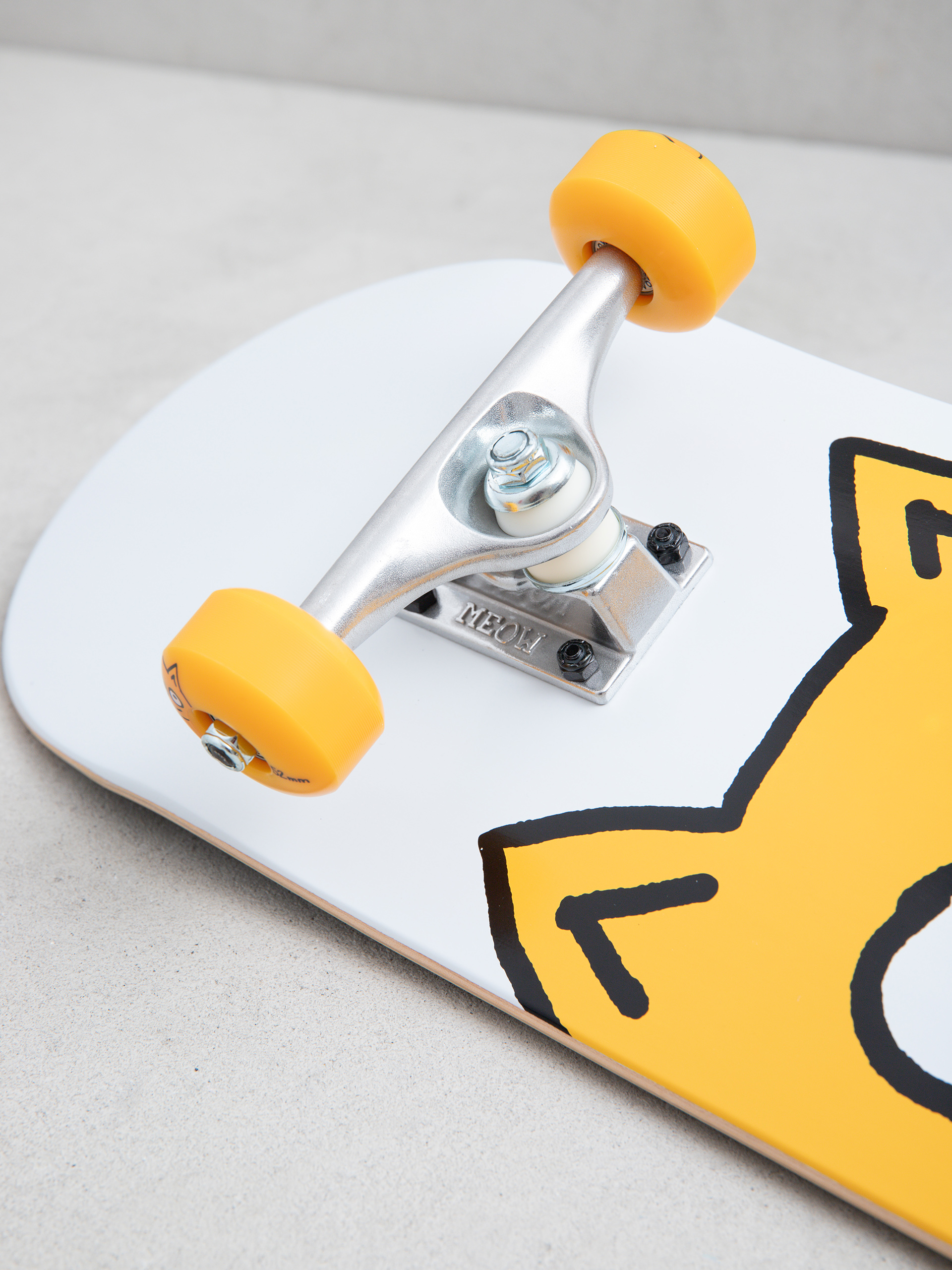 Meow Skateboards Big Cat Komplett gördeszka (white)