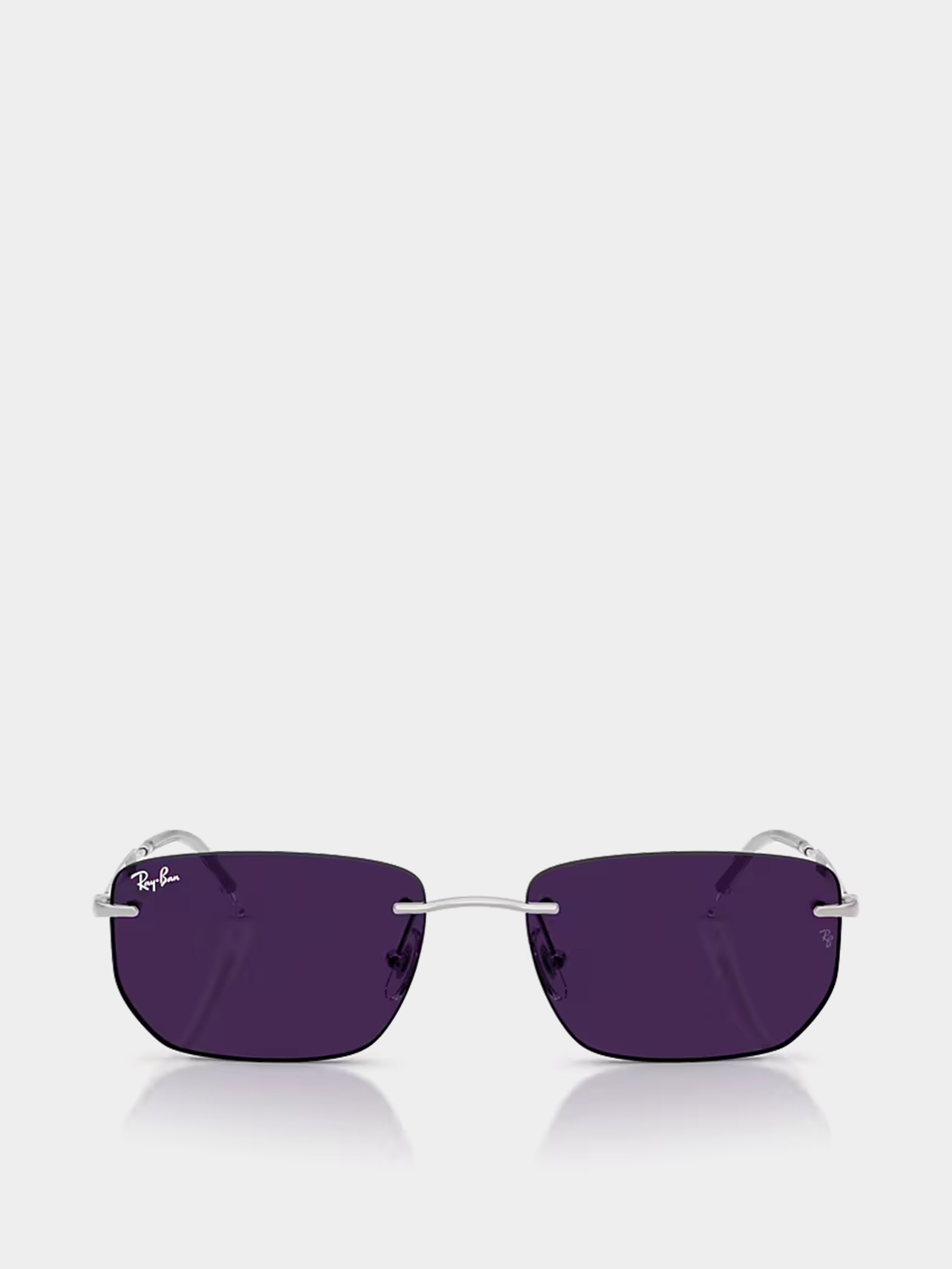 Napszemüvegek Ray-Ban Rb3768 Transitions Color Touch (polerowany srebrny/ametyst transitions)