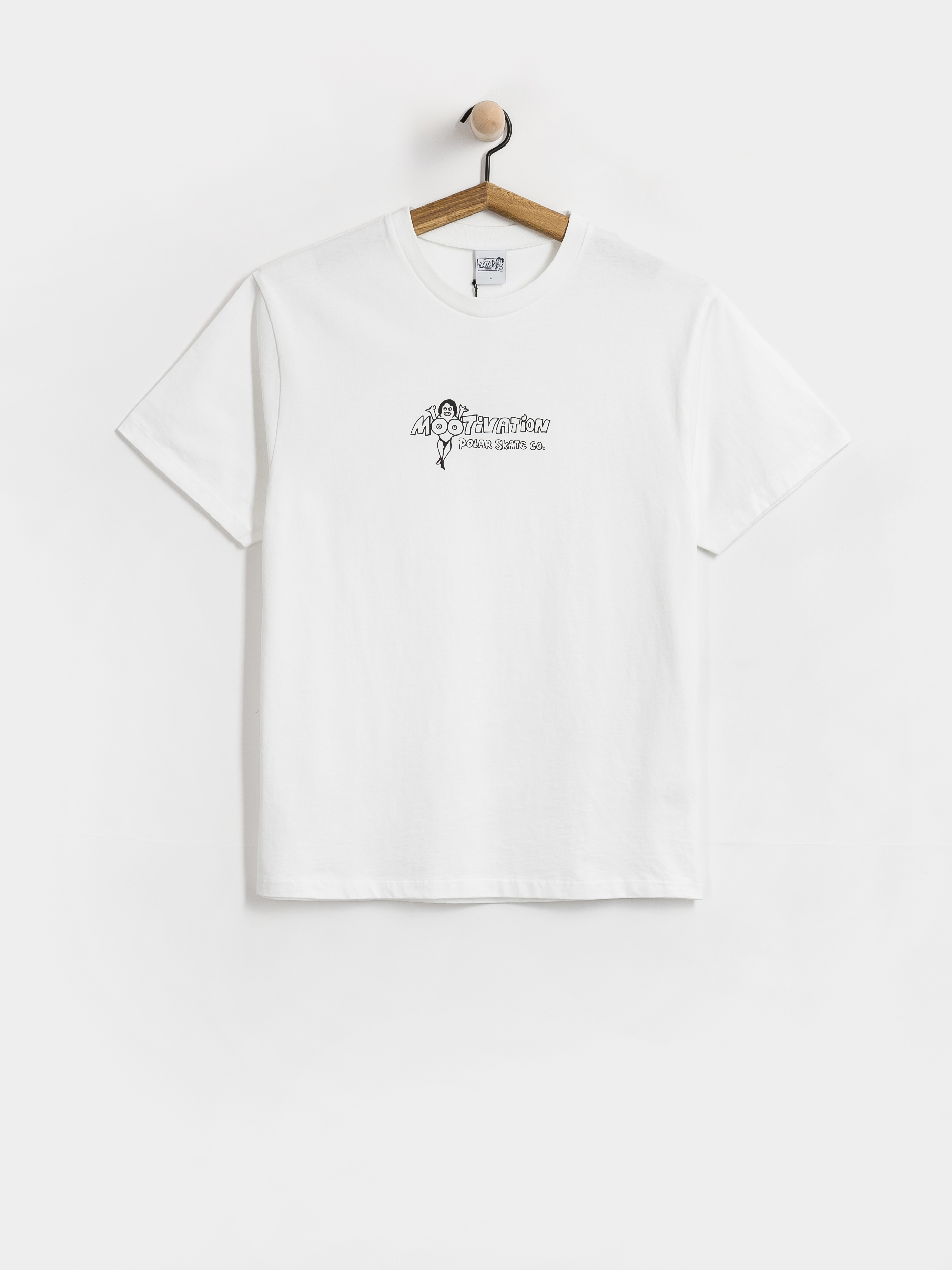 Póló Polar Skate Band Mootivation (white)