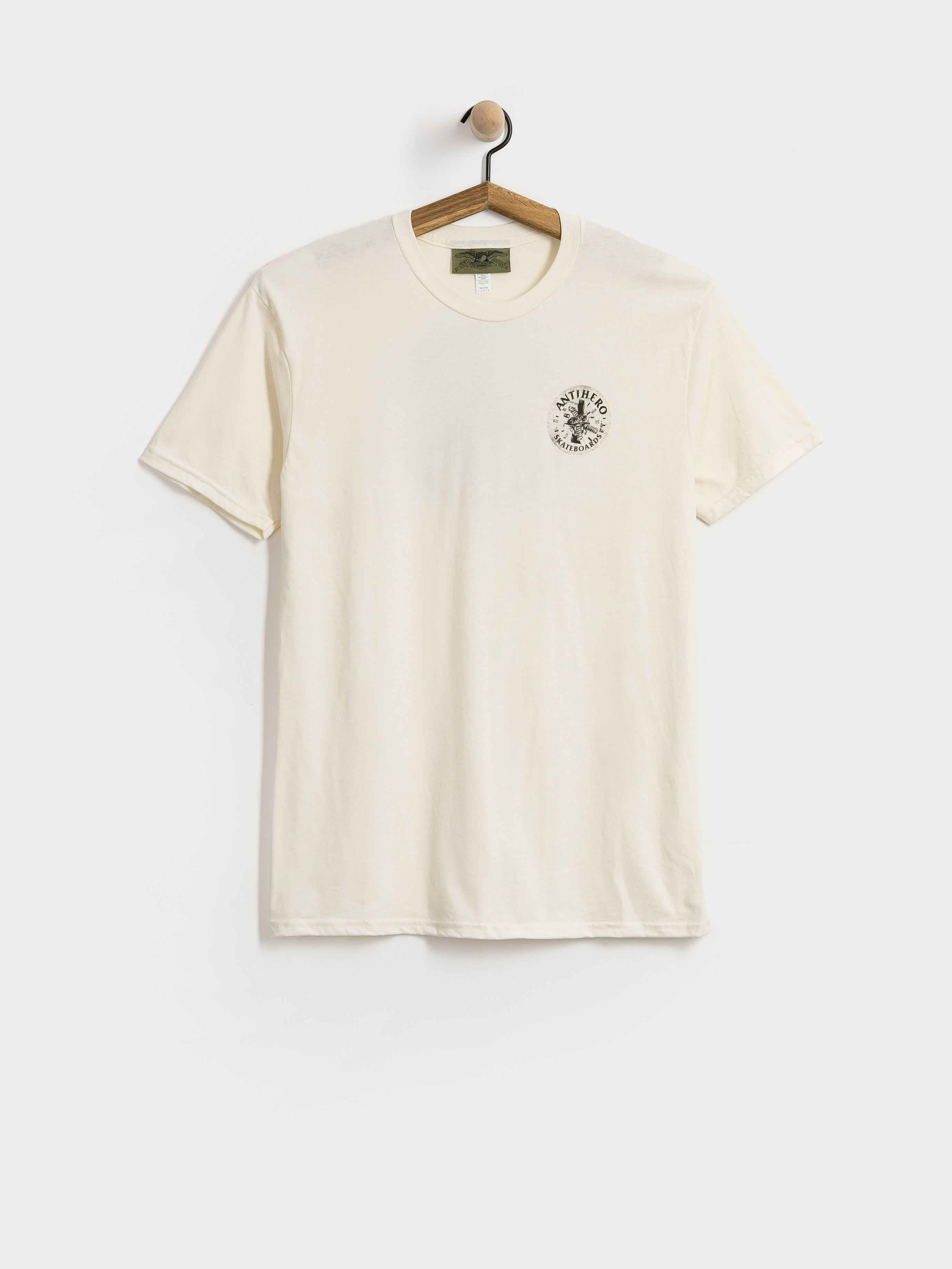 Póló Antihero Engineering (heather cream w/black prints)