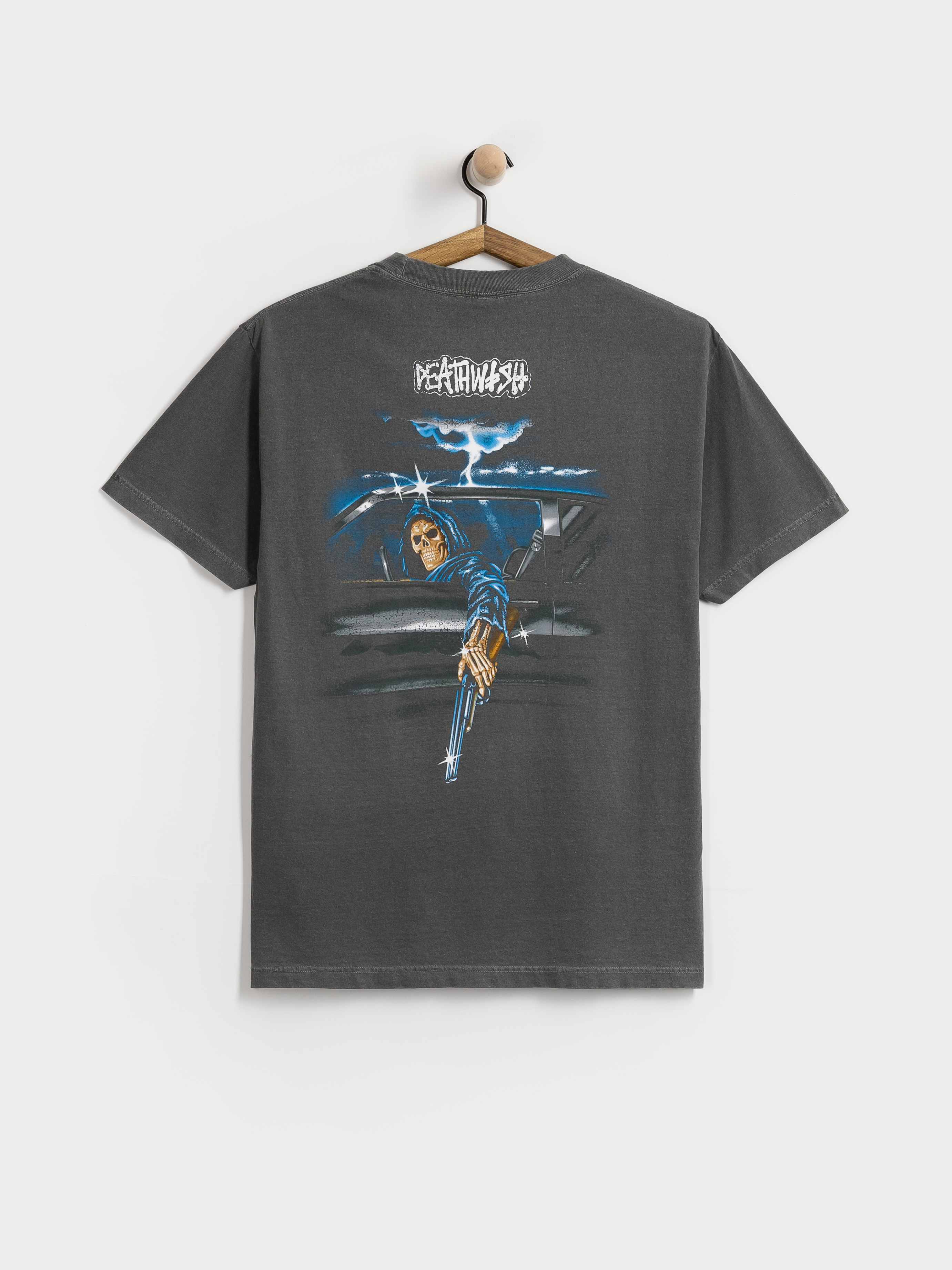 Póló Deathwish Samborgini Reaper (garment dyed black)